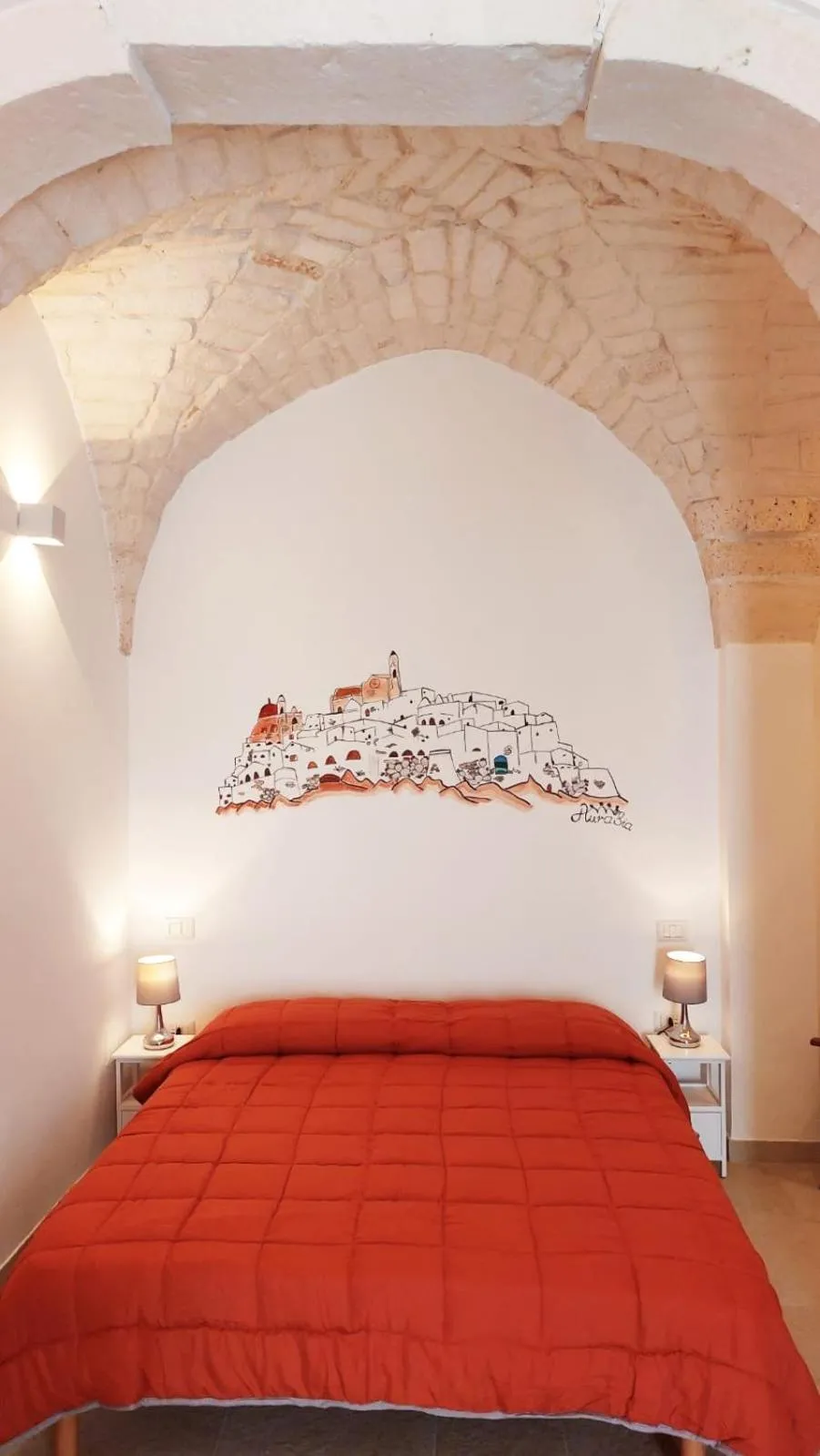 Bed in Aurasia Al Borgo Antico