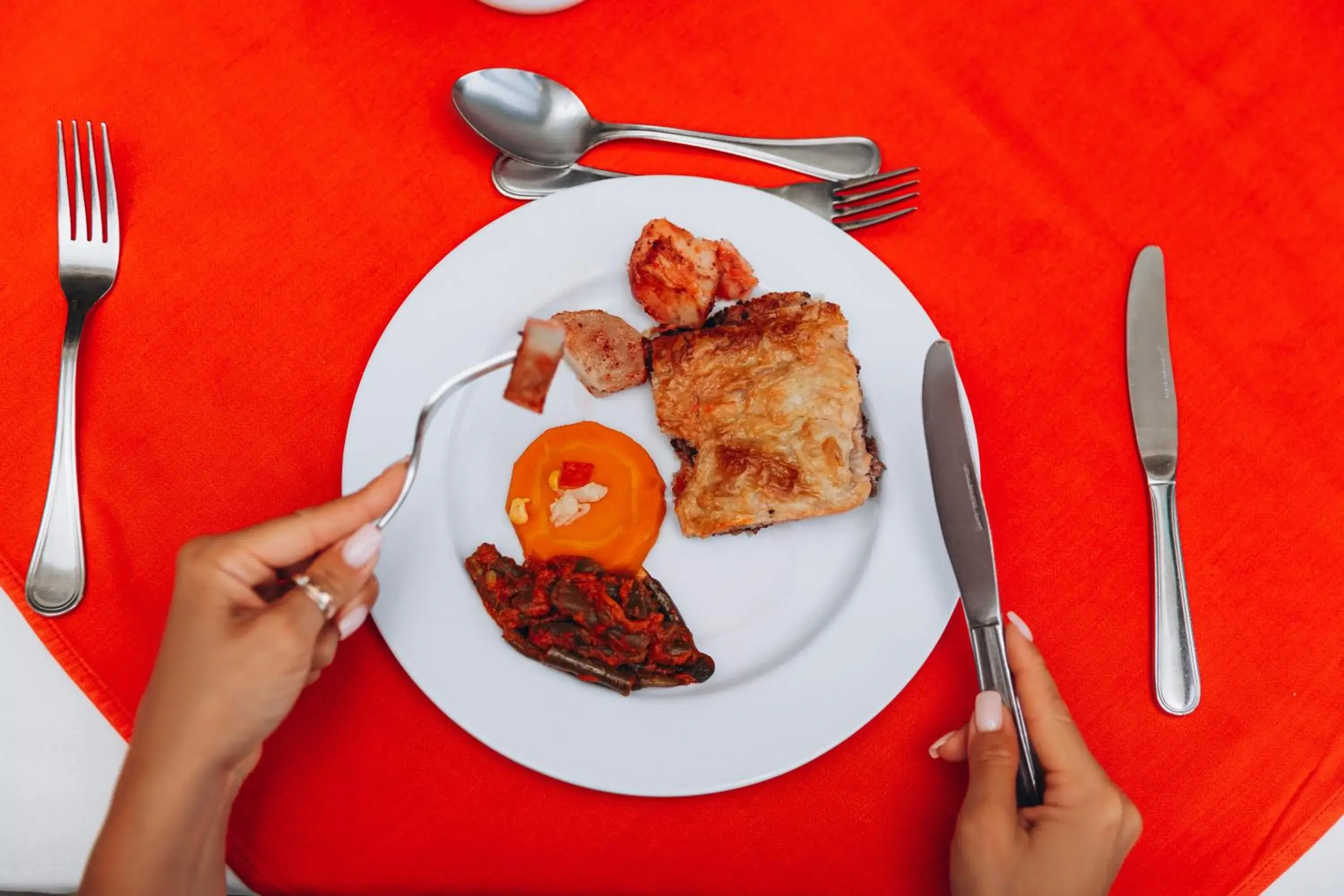 Food in Sunny Days Palma De Mirette Resort & Spa Food in Sunny Days Palma De Mirette Resort & Spa