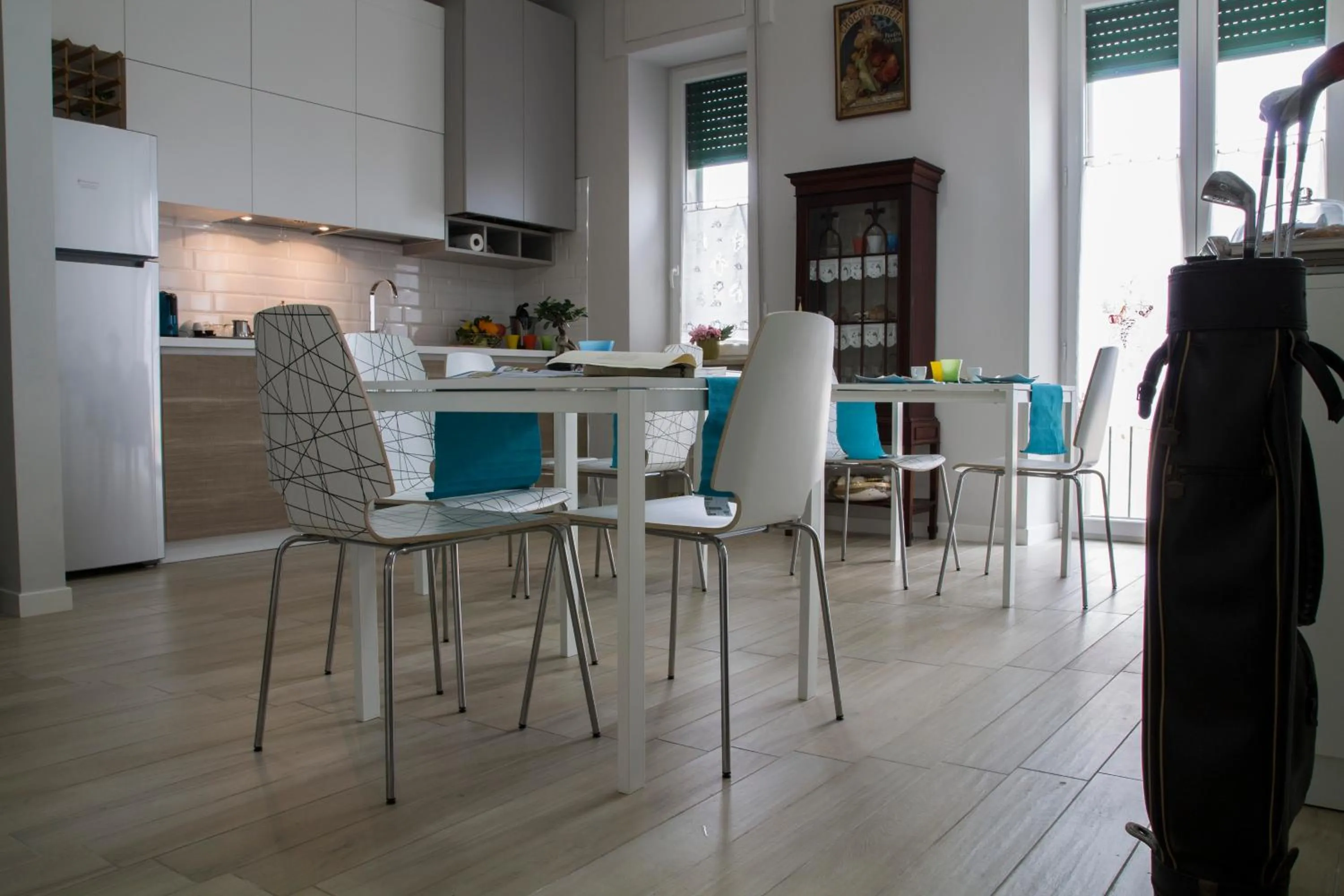 Dining area in B&B Da Vinci