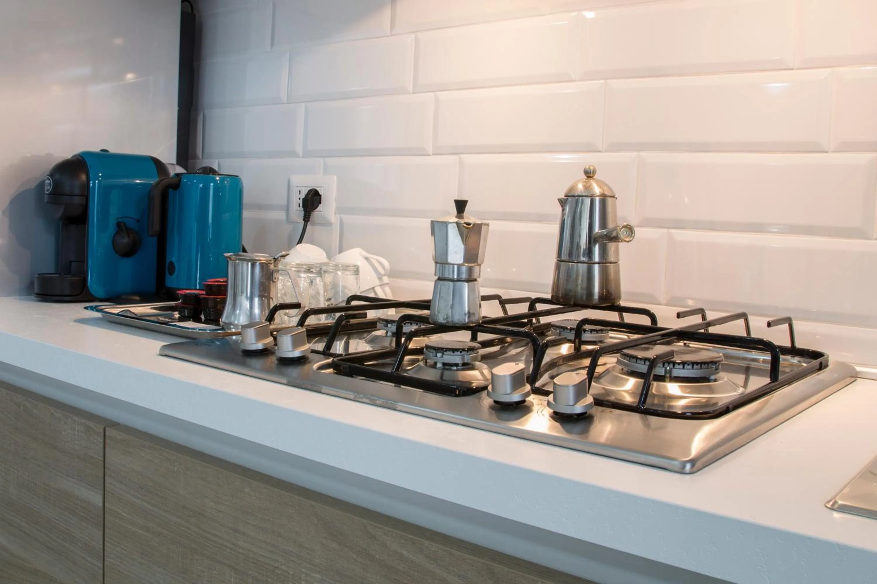 Kitchen or kitchenette in B&B Da Vinci