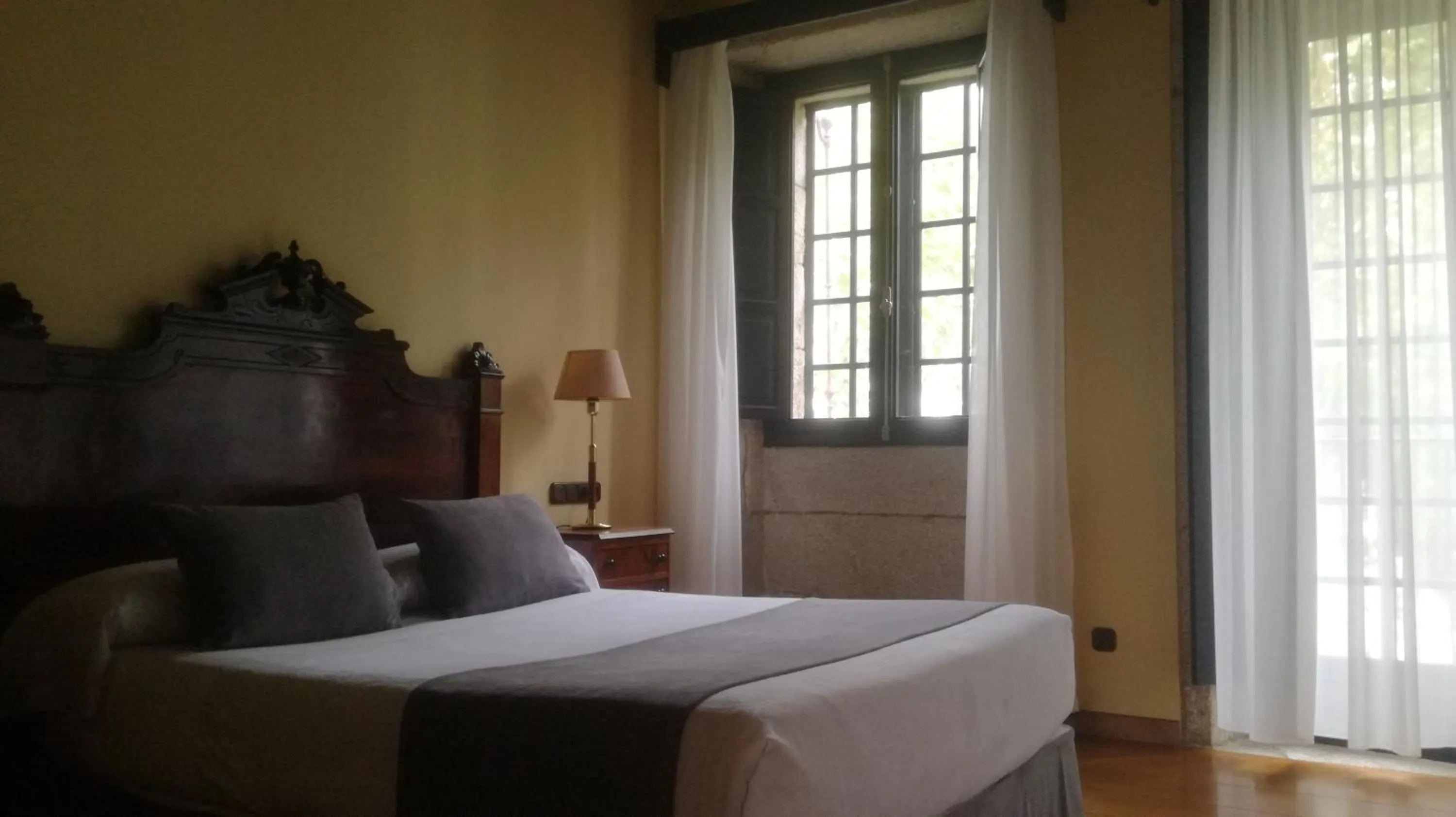 Bed in Pazo da Merced