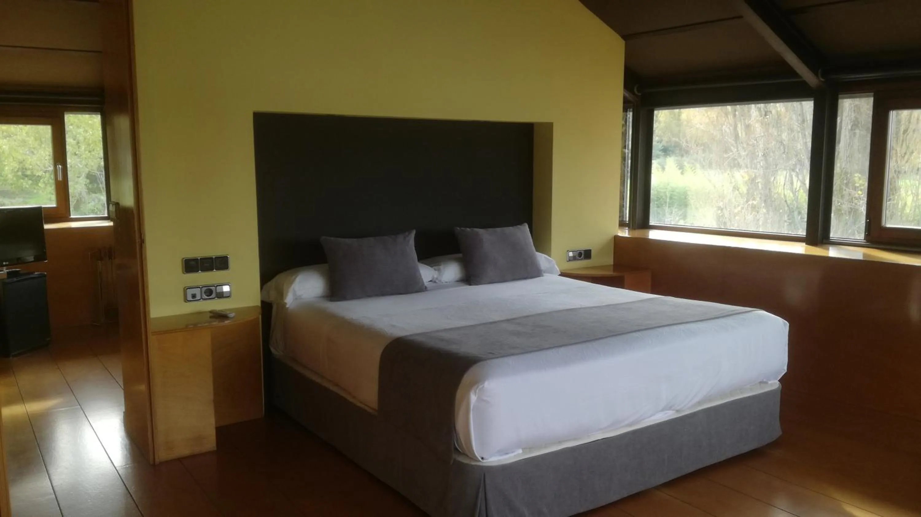 Bed in Pazo da Merced