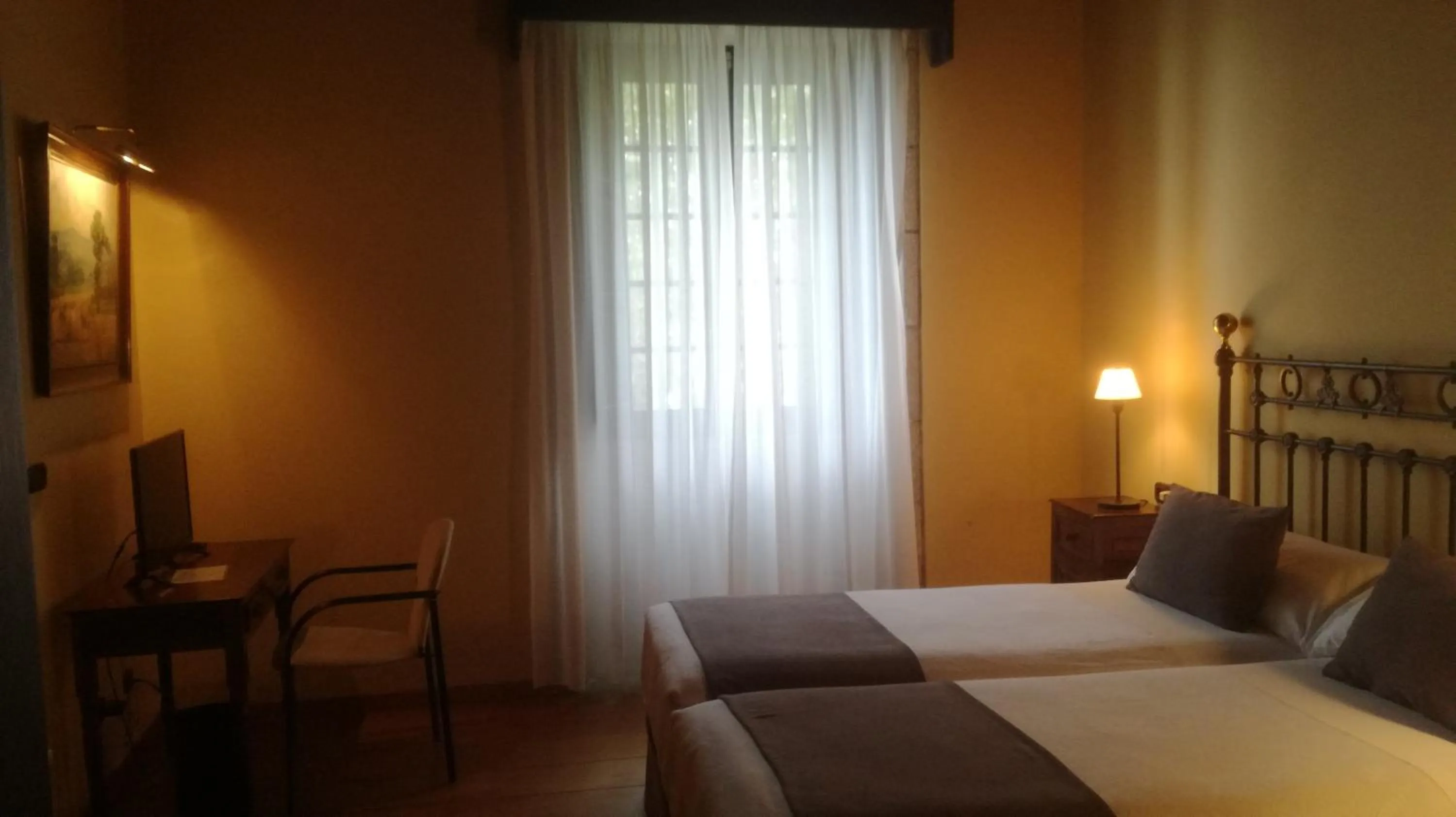 Bed in Pazo da Merced