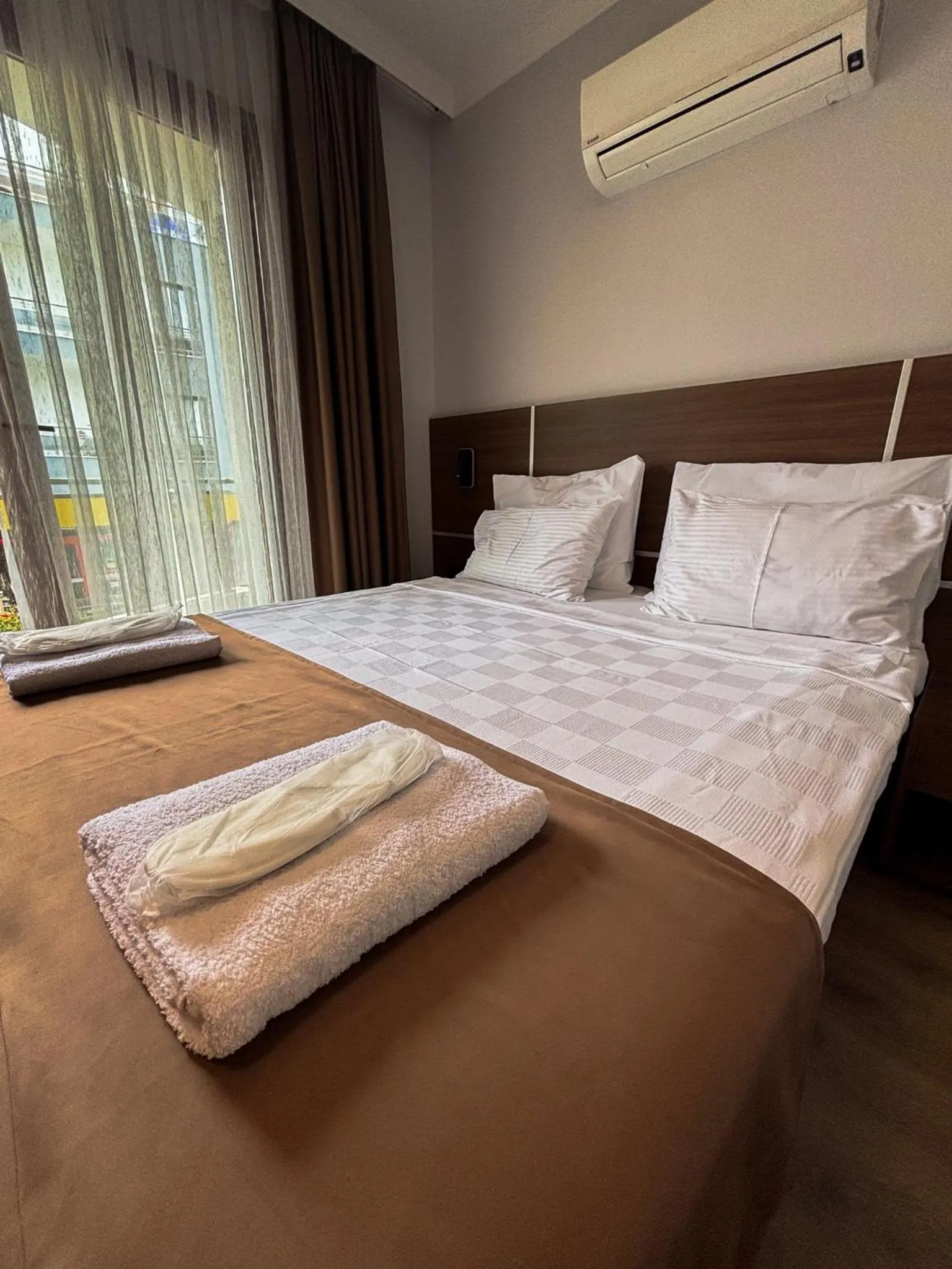 Bed in Gulluk Life Hotel