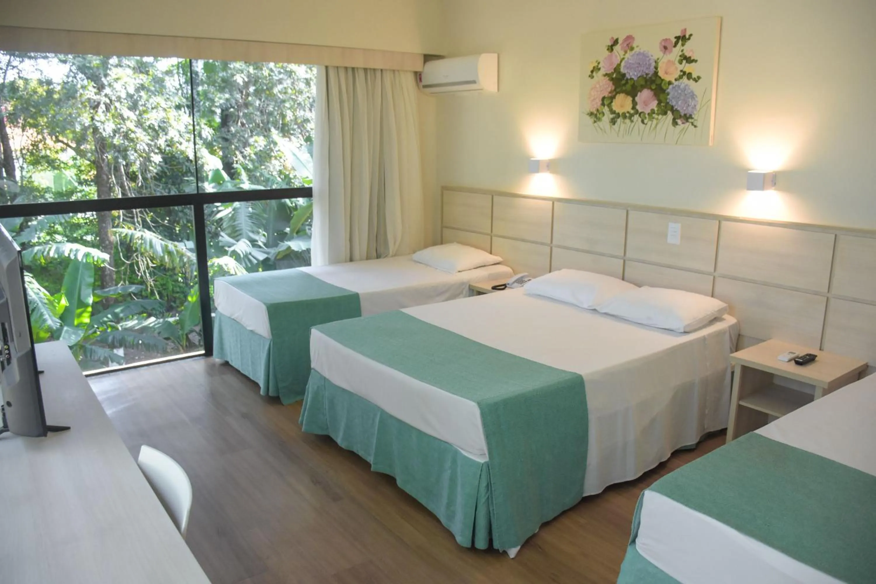 Bed in Hotel Nacional Inn Foz do Iguaçu