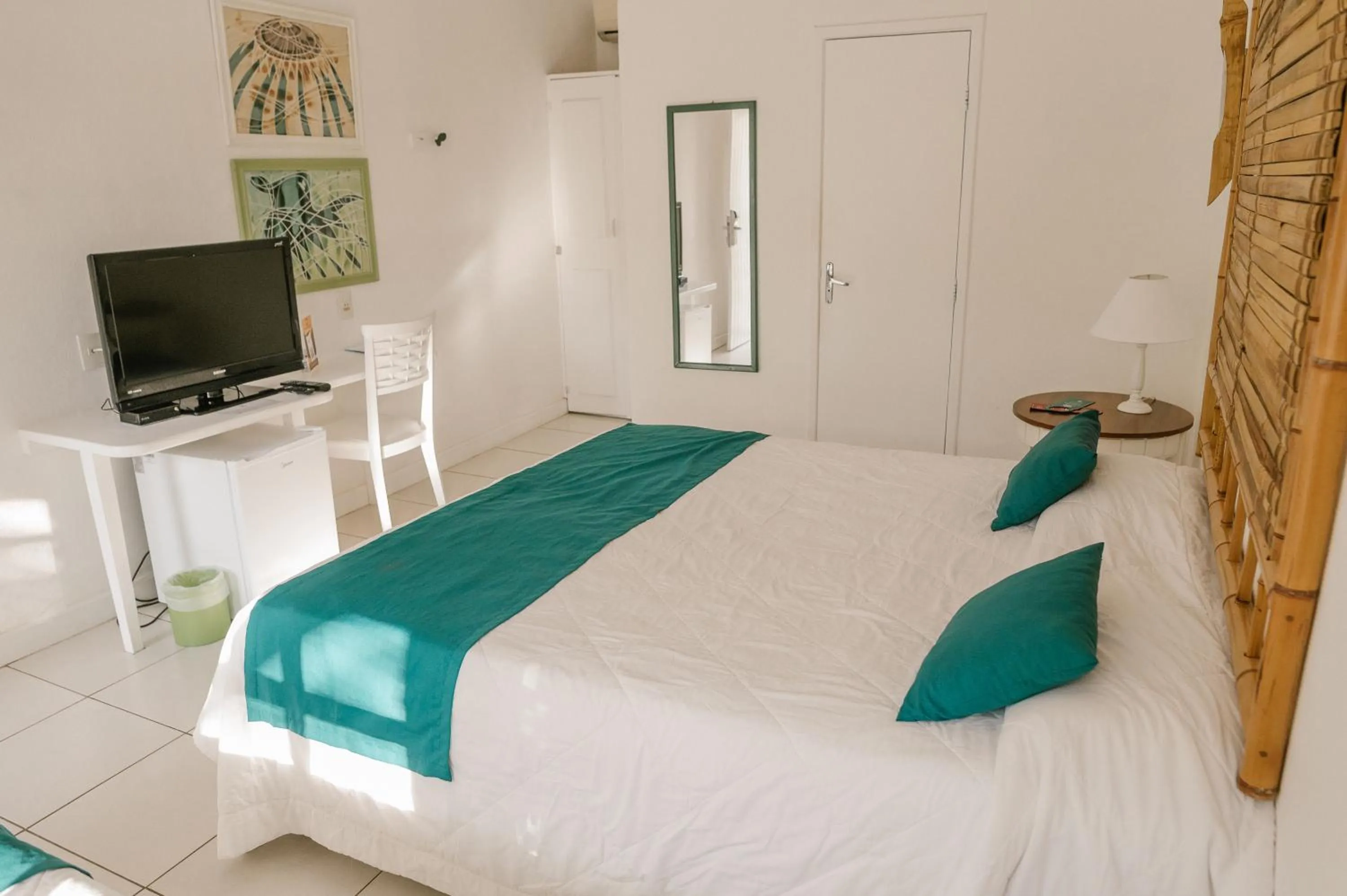 Bed in Pousada Bucaneiro