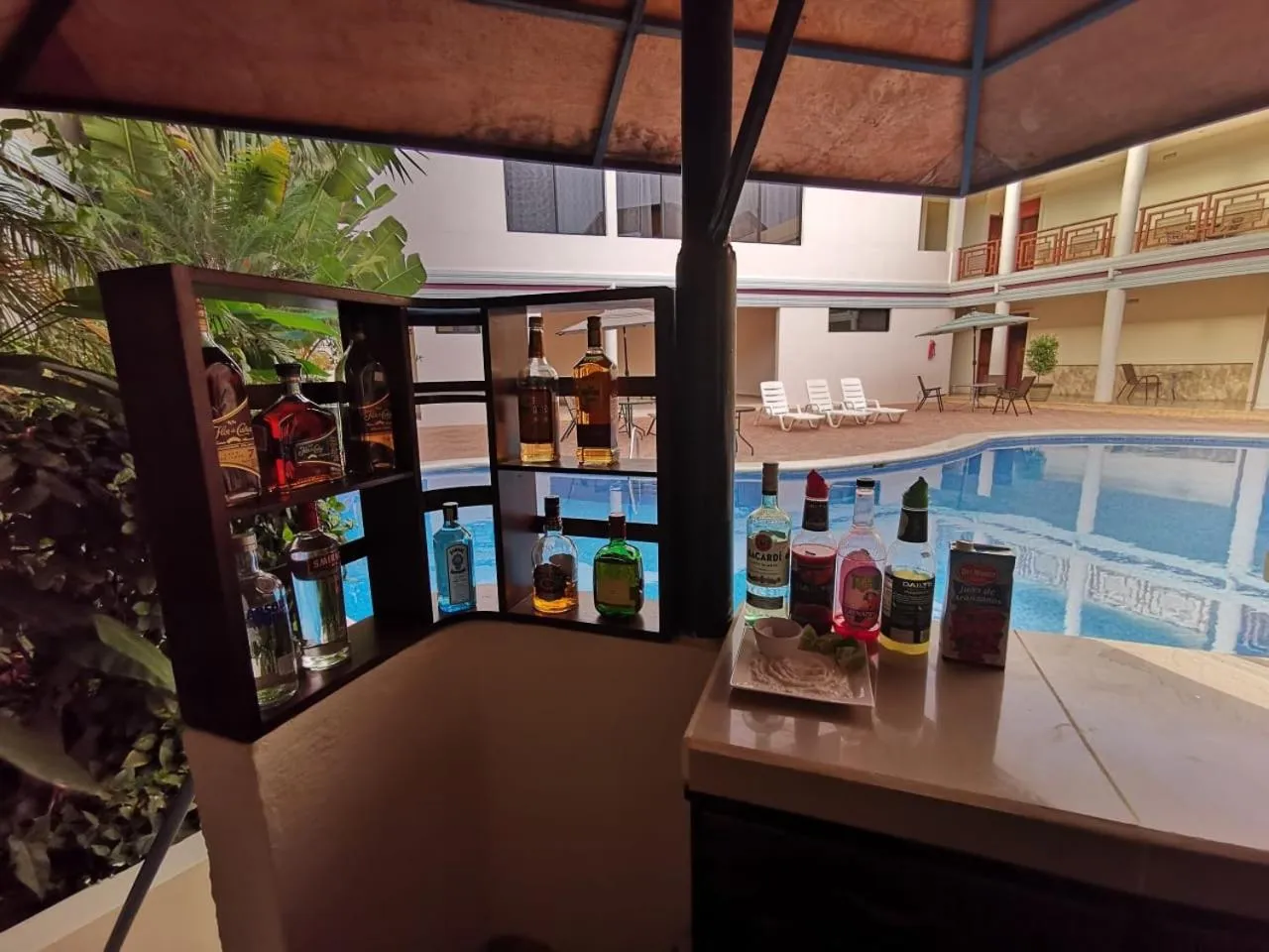 Alcoholic drinks in Hotel Plaza Maria