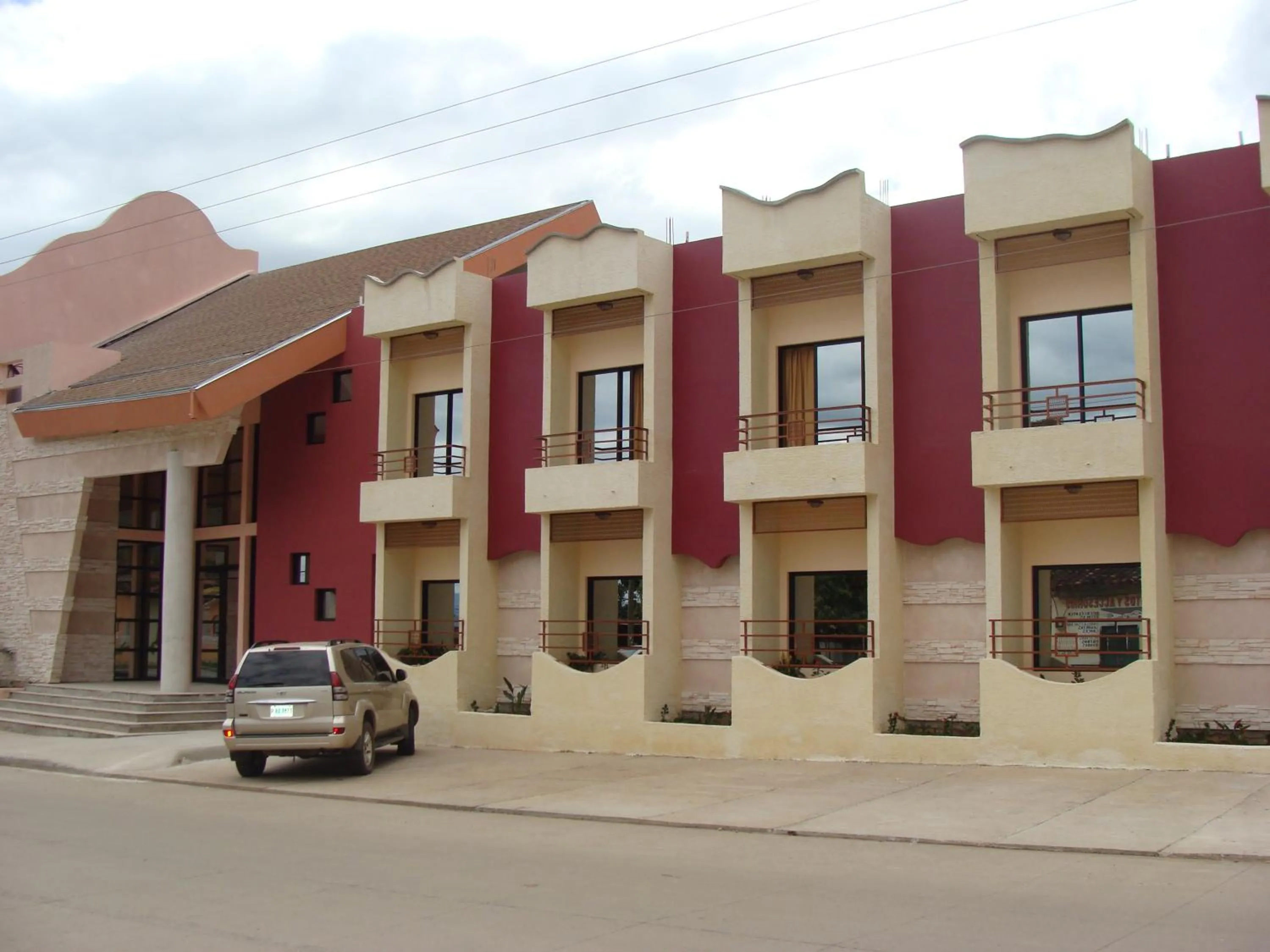 Facade/entrance in Hotel Plaza Maria