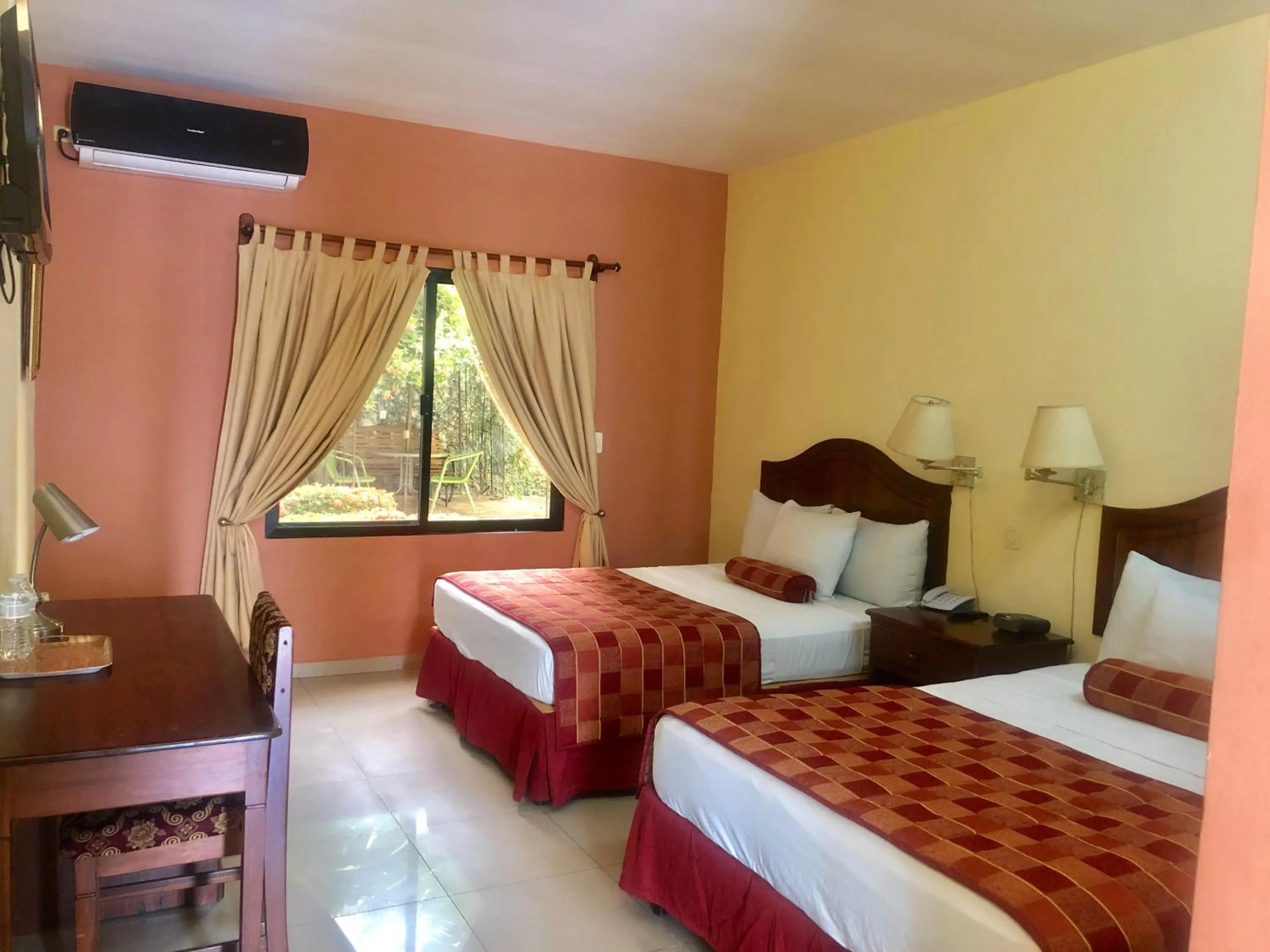 Bed in Hotel Plaza Maria