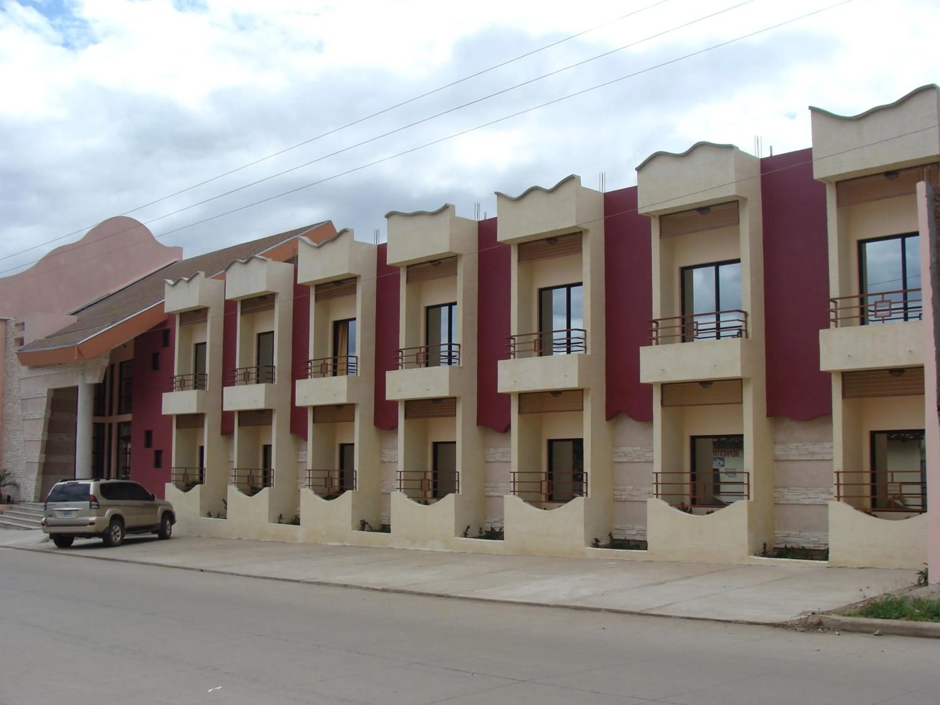 Facade/entrance in Hotel Plaza Maria