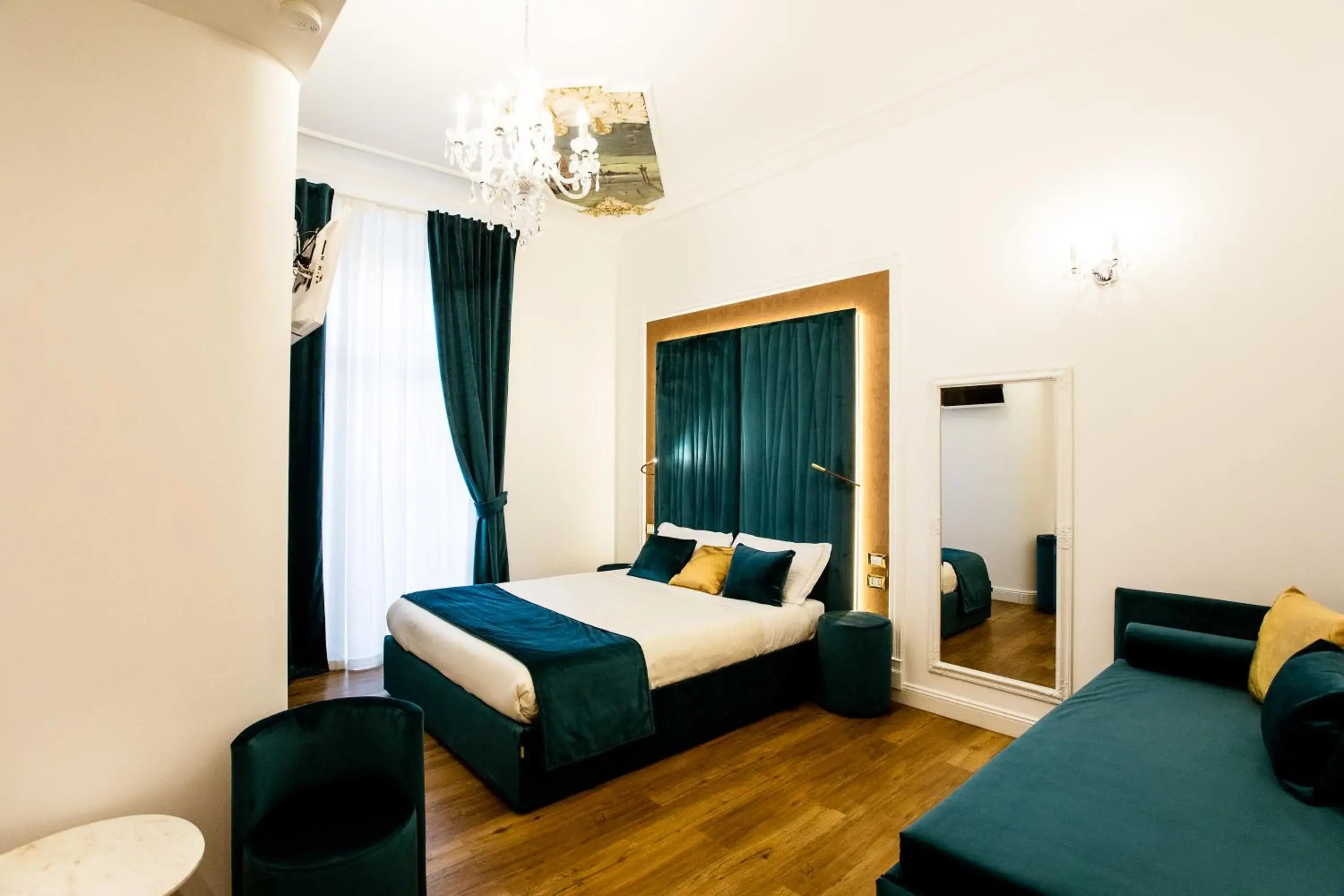 Bedroom, Bed in Atmosfere Guest House - Cinque Terre e La Spezia Bedroom, Bed in Atmosfere Guest House - Cinque Terre e La Spezia