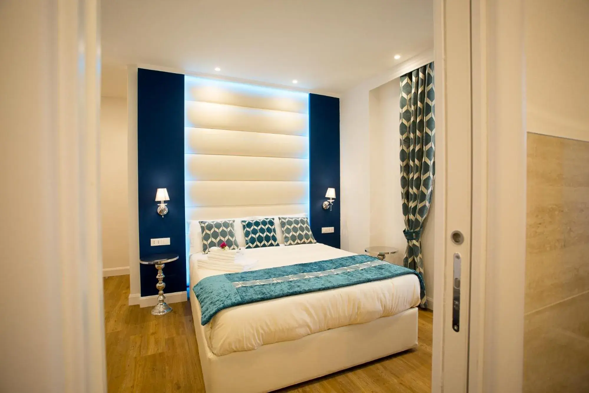 Bedroom, Bed in Atmosfere Guest House - Cinque Terre e La Spezia Bedroom, Bed in Atmosfere Guest House - Cinque Terre e La Spezia