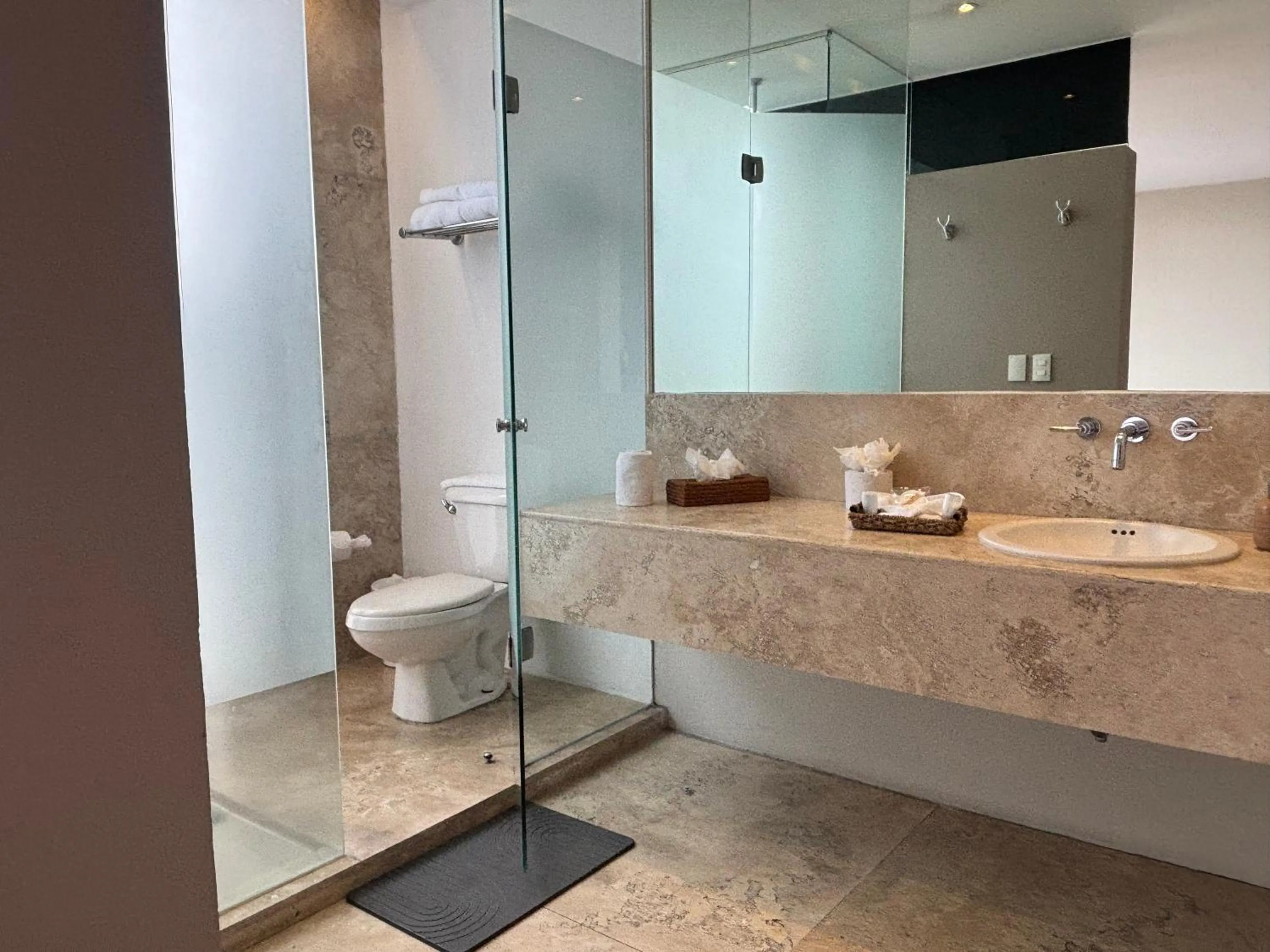 Bathroom in Lombardo Suites