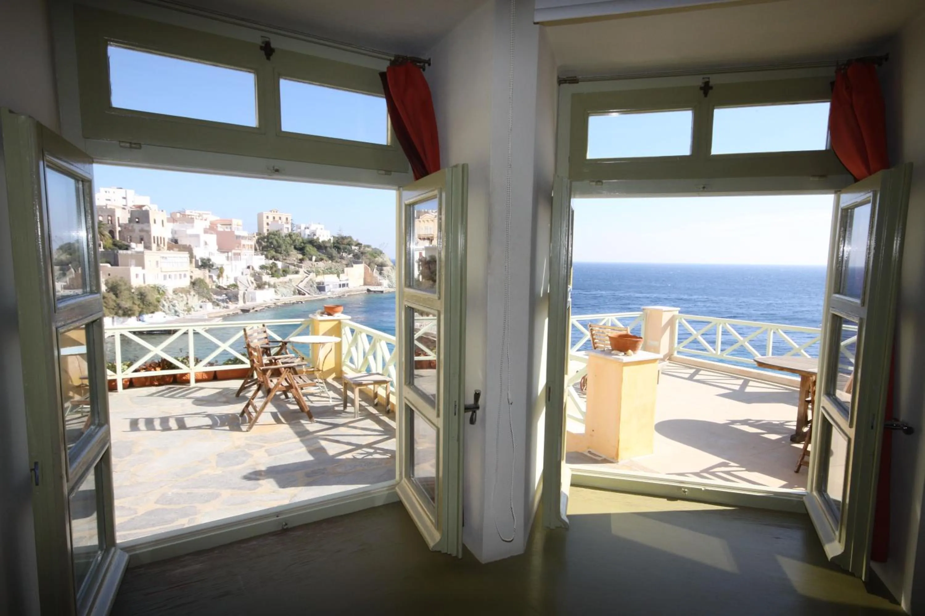 Bedroom in Apollonos Seafront Apartment
