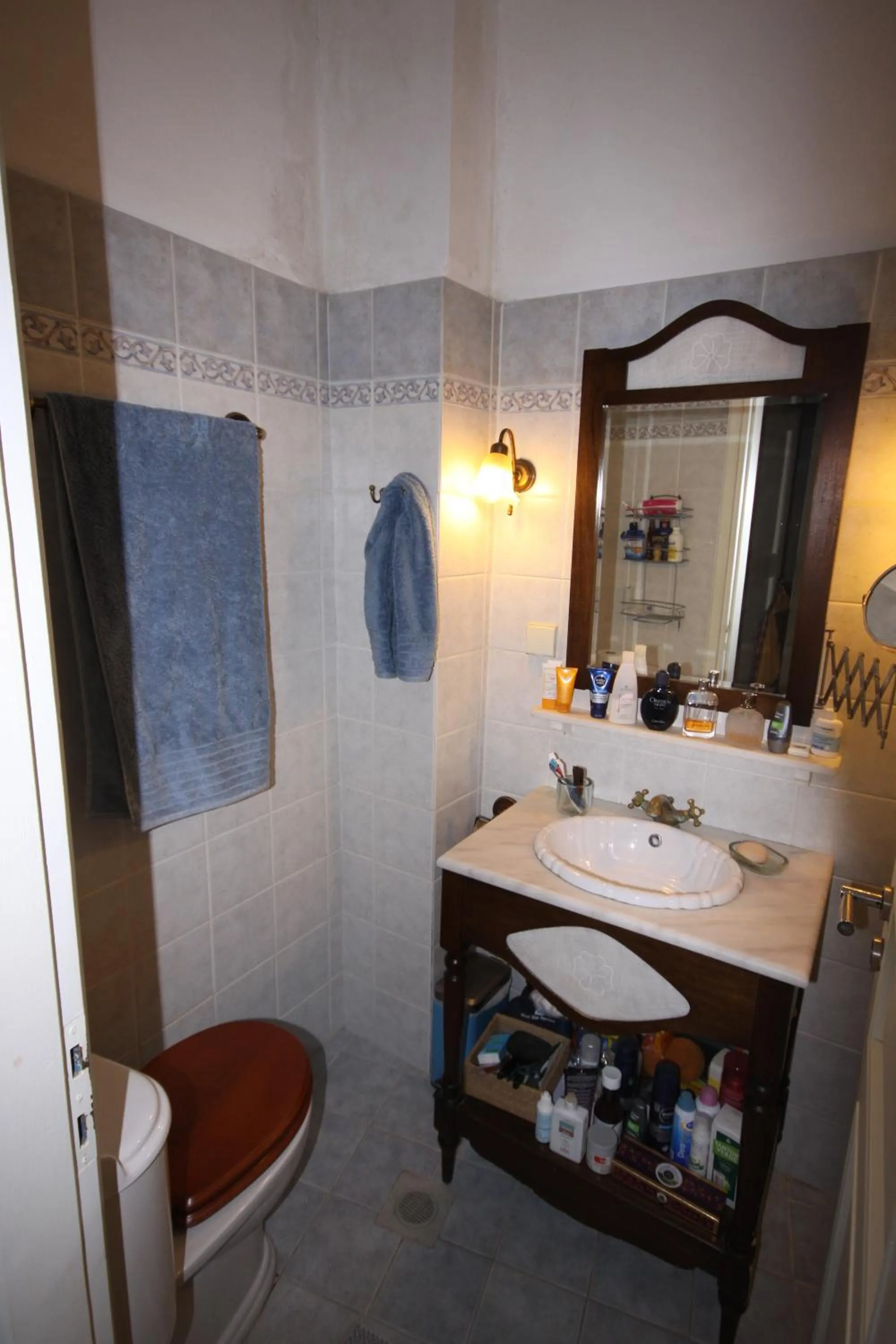 Bathroom in Apollonos Seafront Apartment