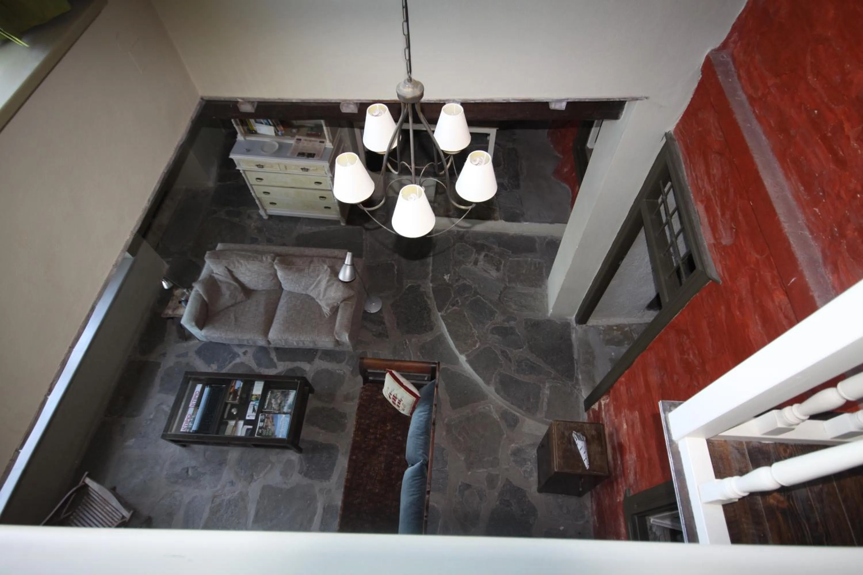 Living room in Apollonos Seafront Apartment