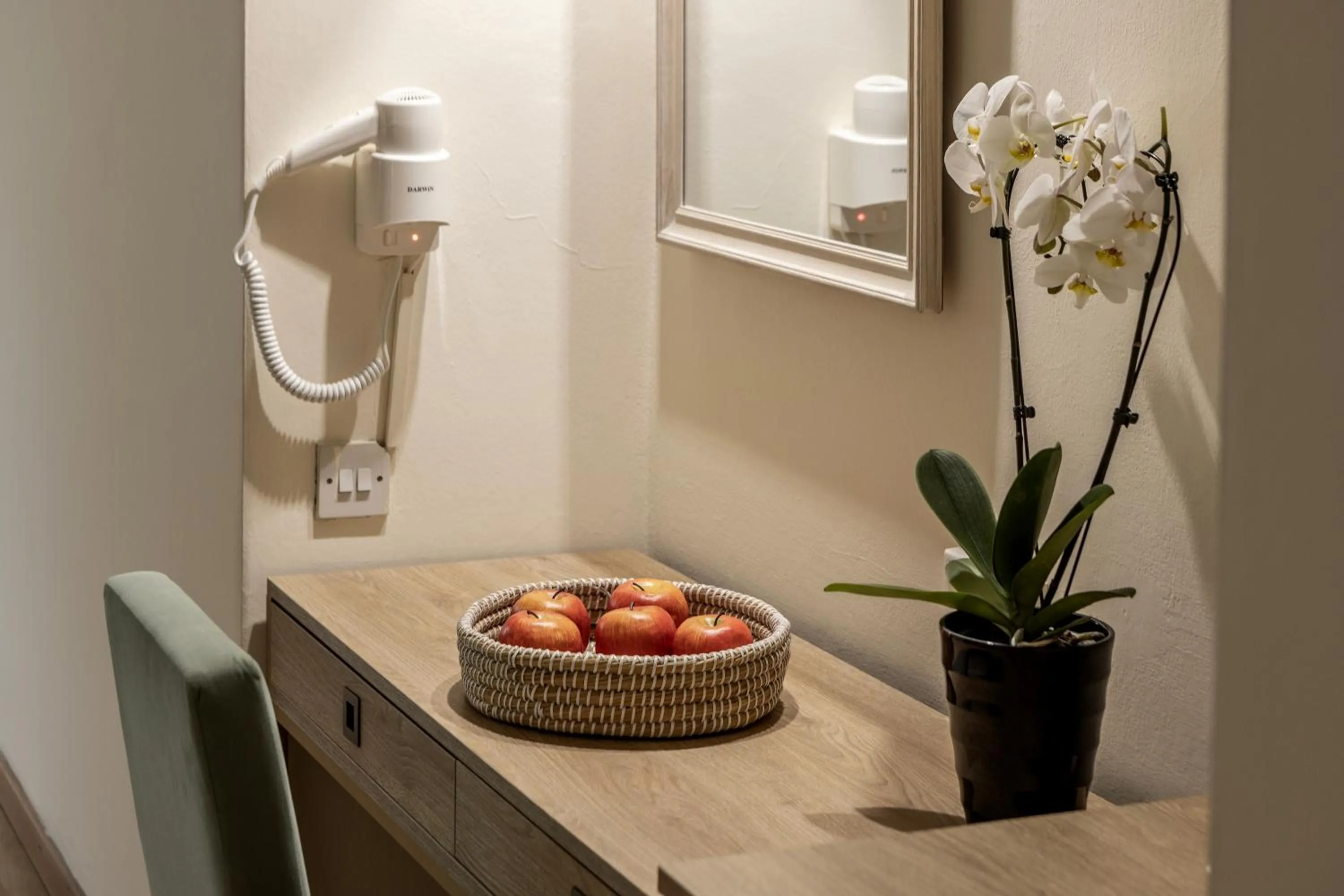 Decorative detail in Kissos Hotel