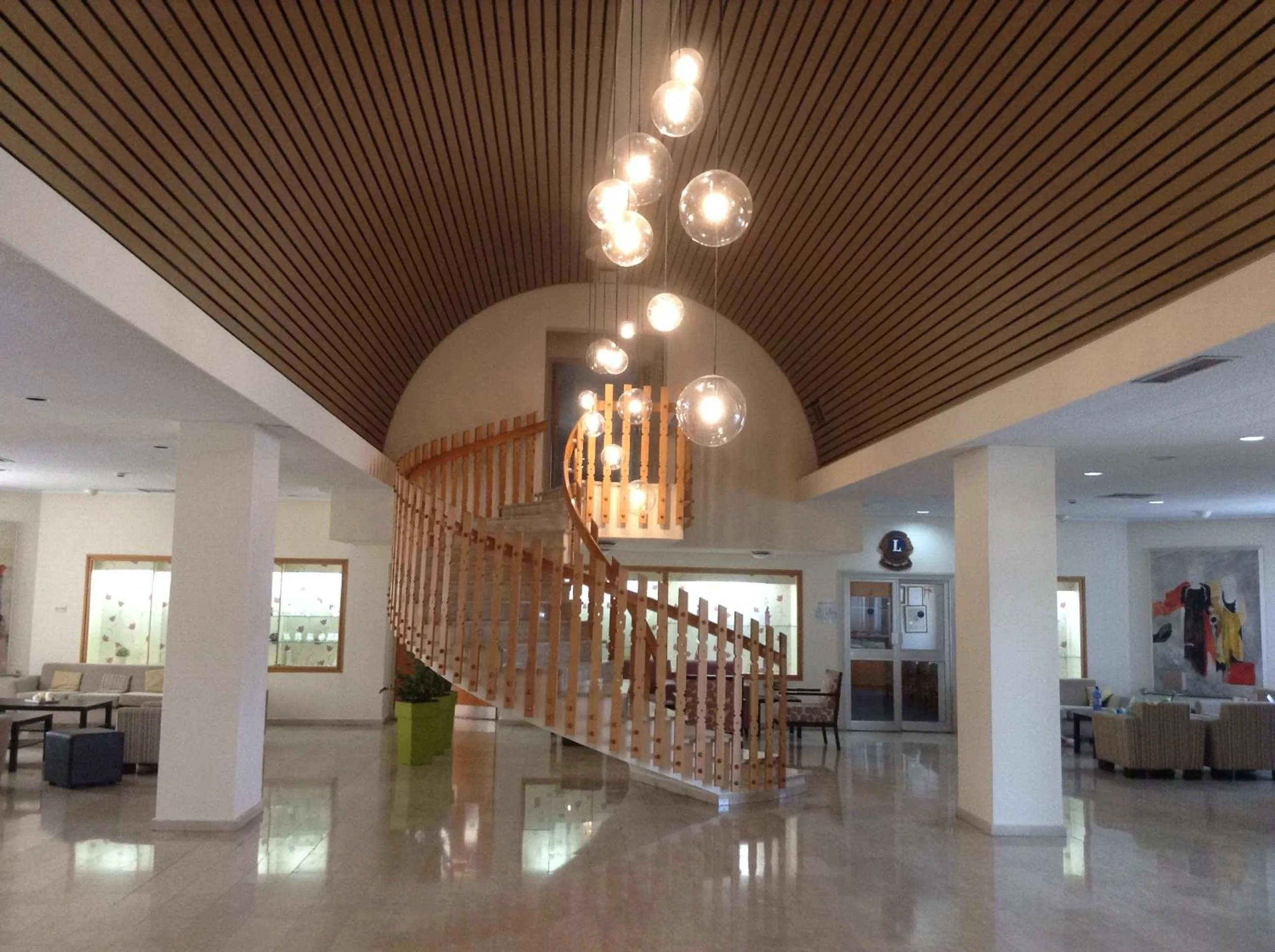 Lobby or reception in Kissos Hotel