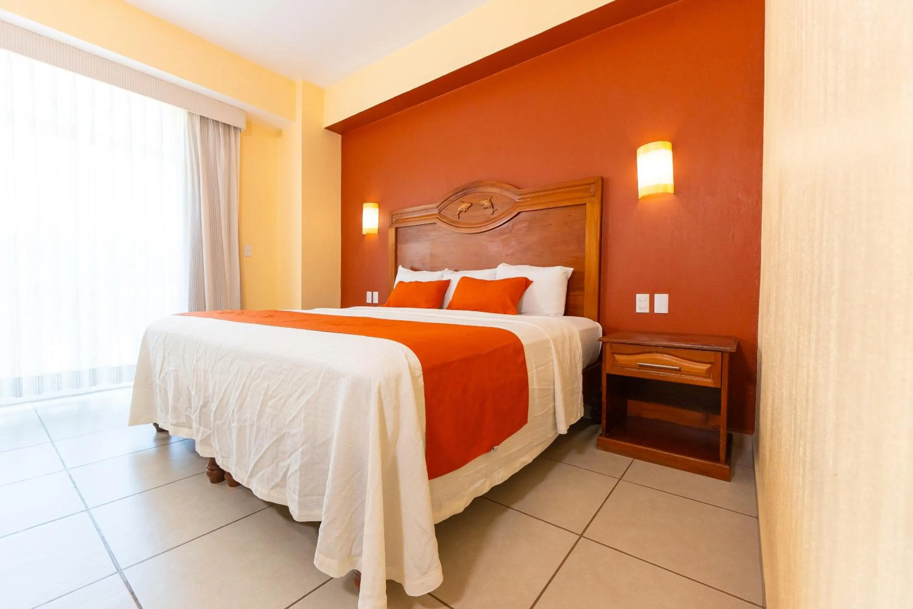 Bed in Casa Danna Huatulco