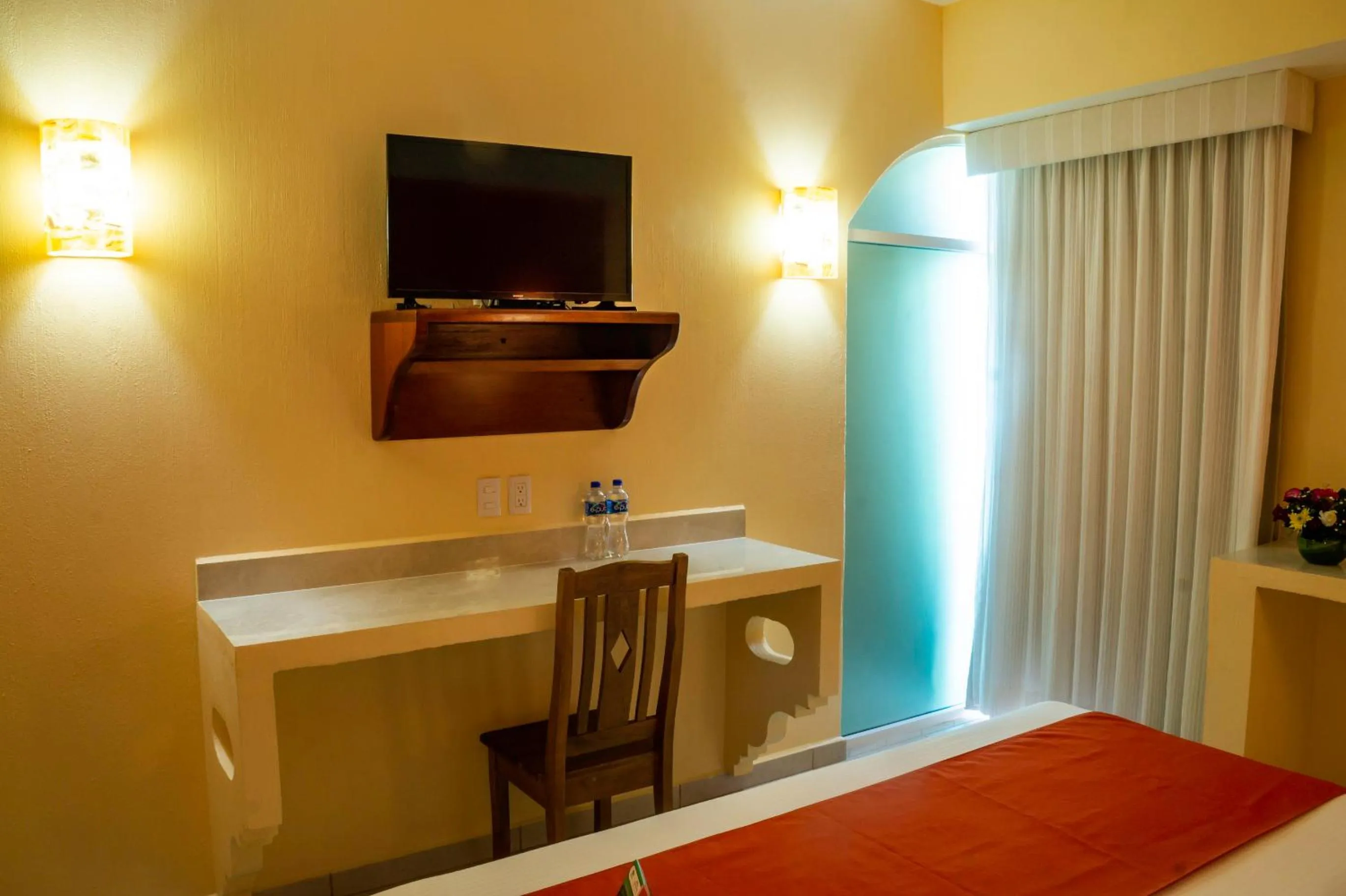 TV and multimedia, Bed in Casa Danna Huatulco