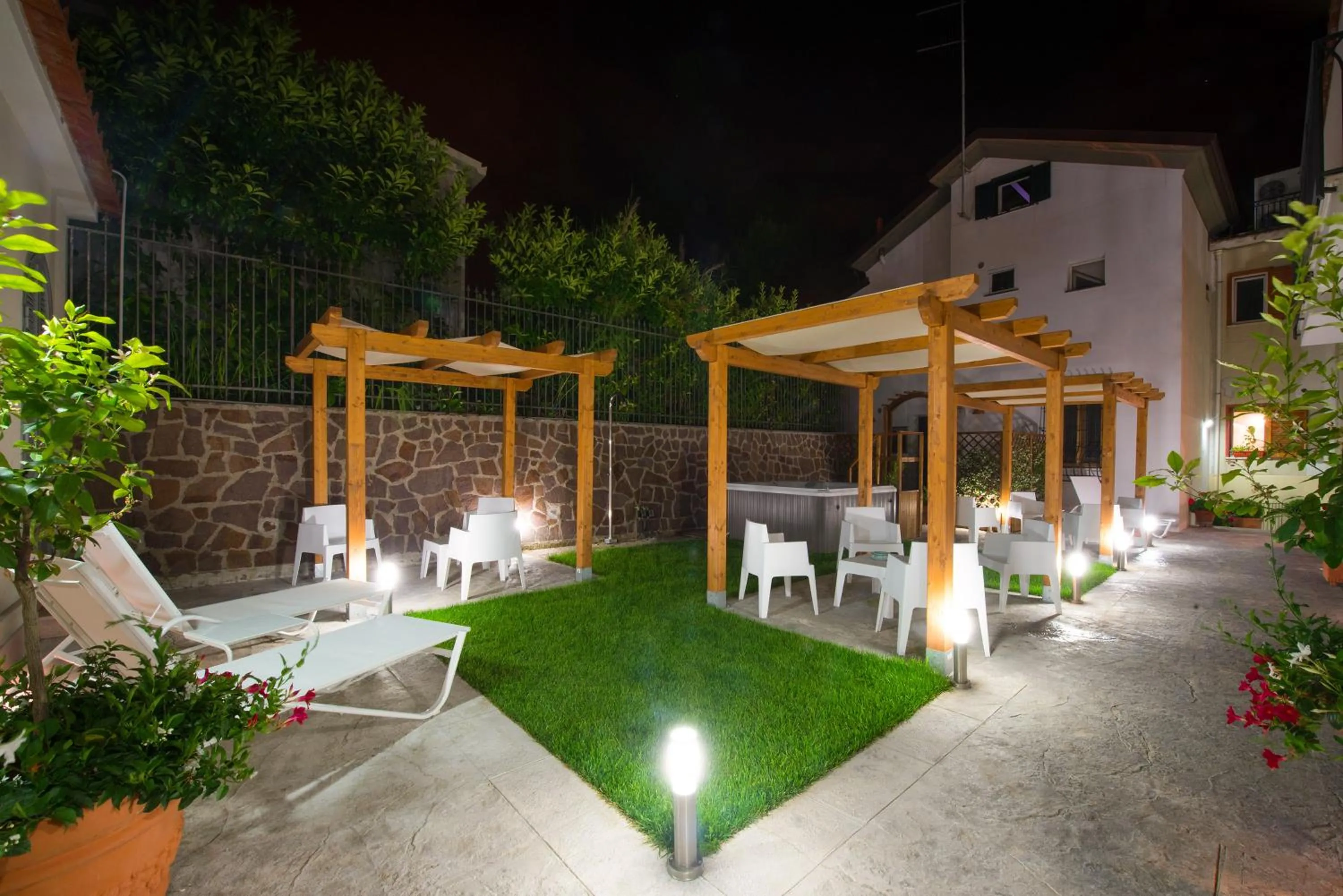 Patio in Ravello House