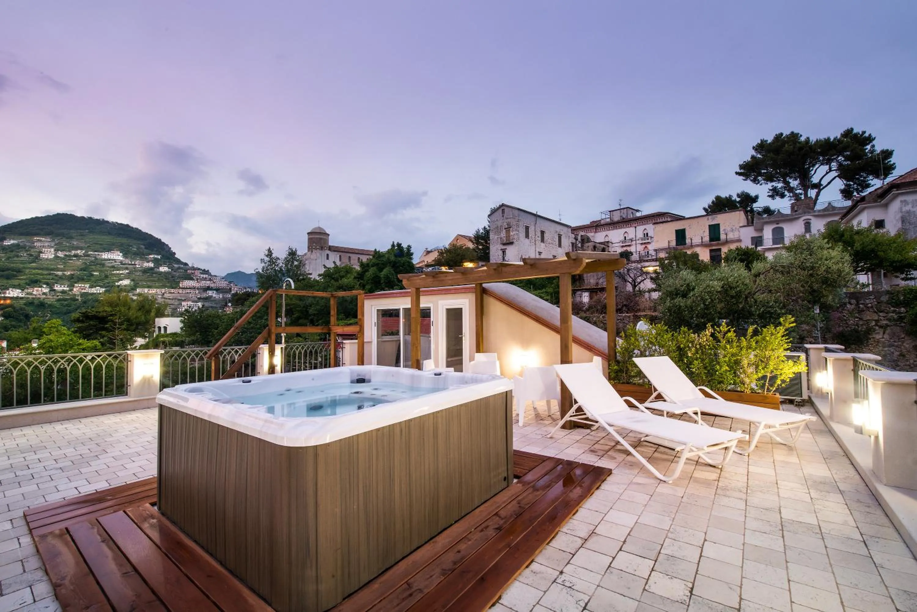 Shower in Ravello House
