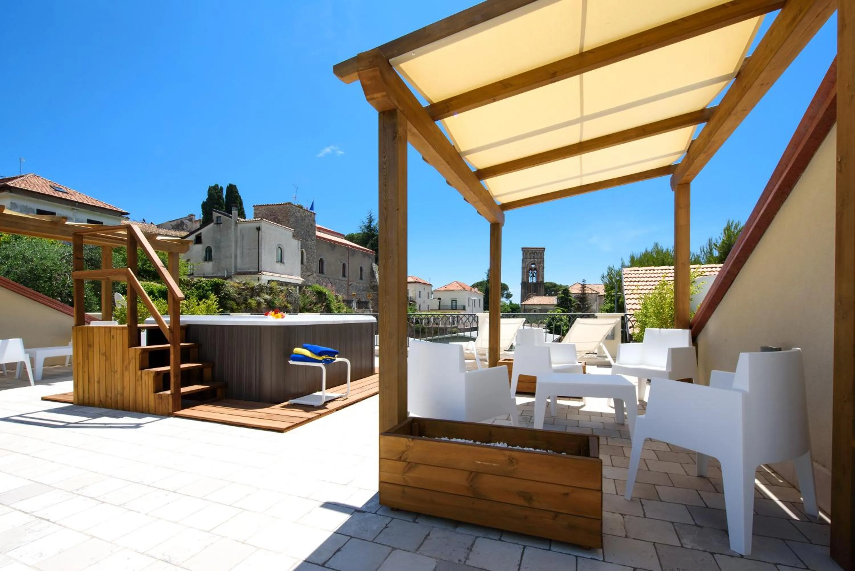 Patio in Ravello House