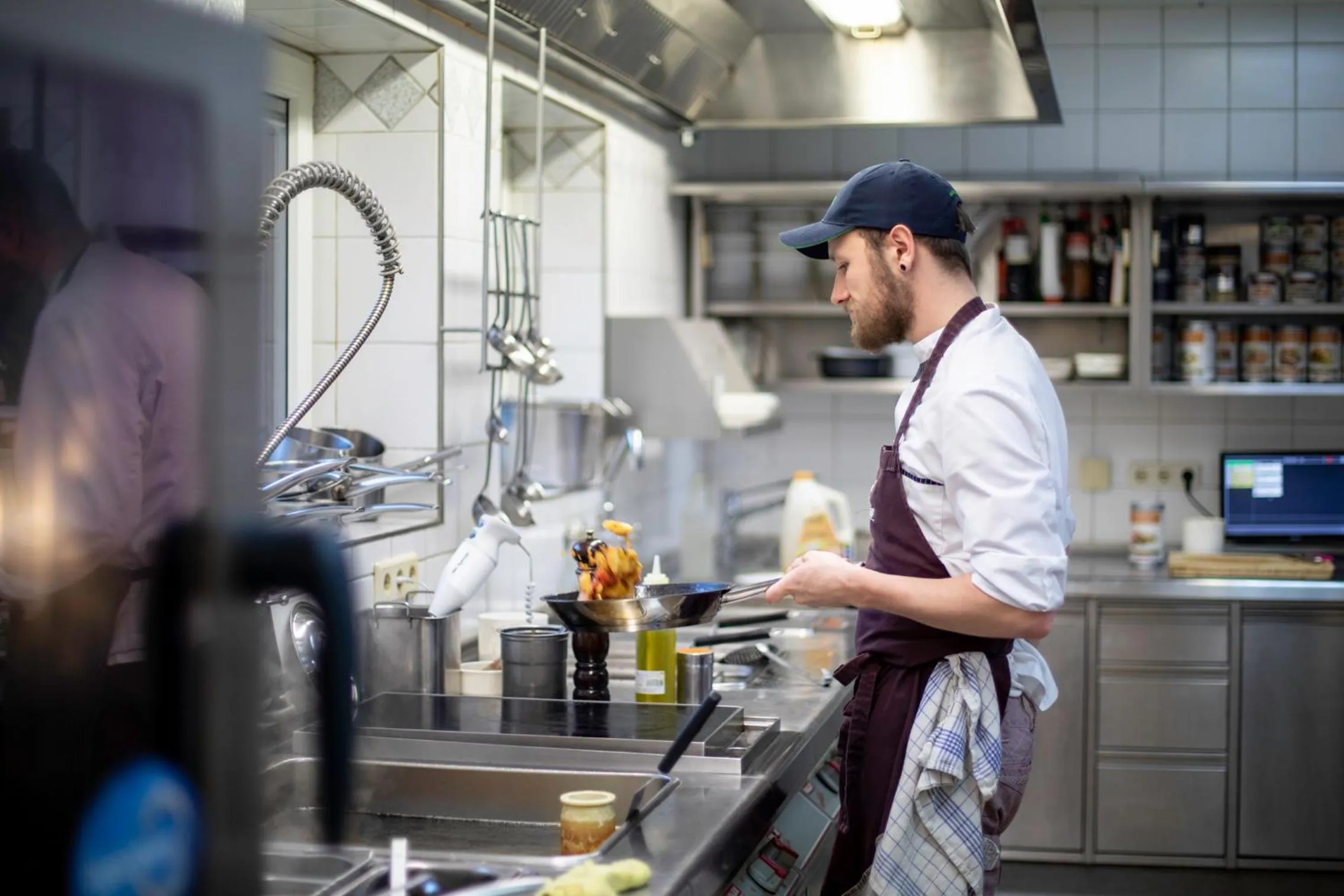 kitchen in Hotel & Gasthaus Dresch