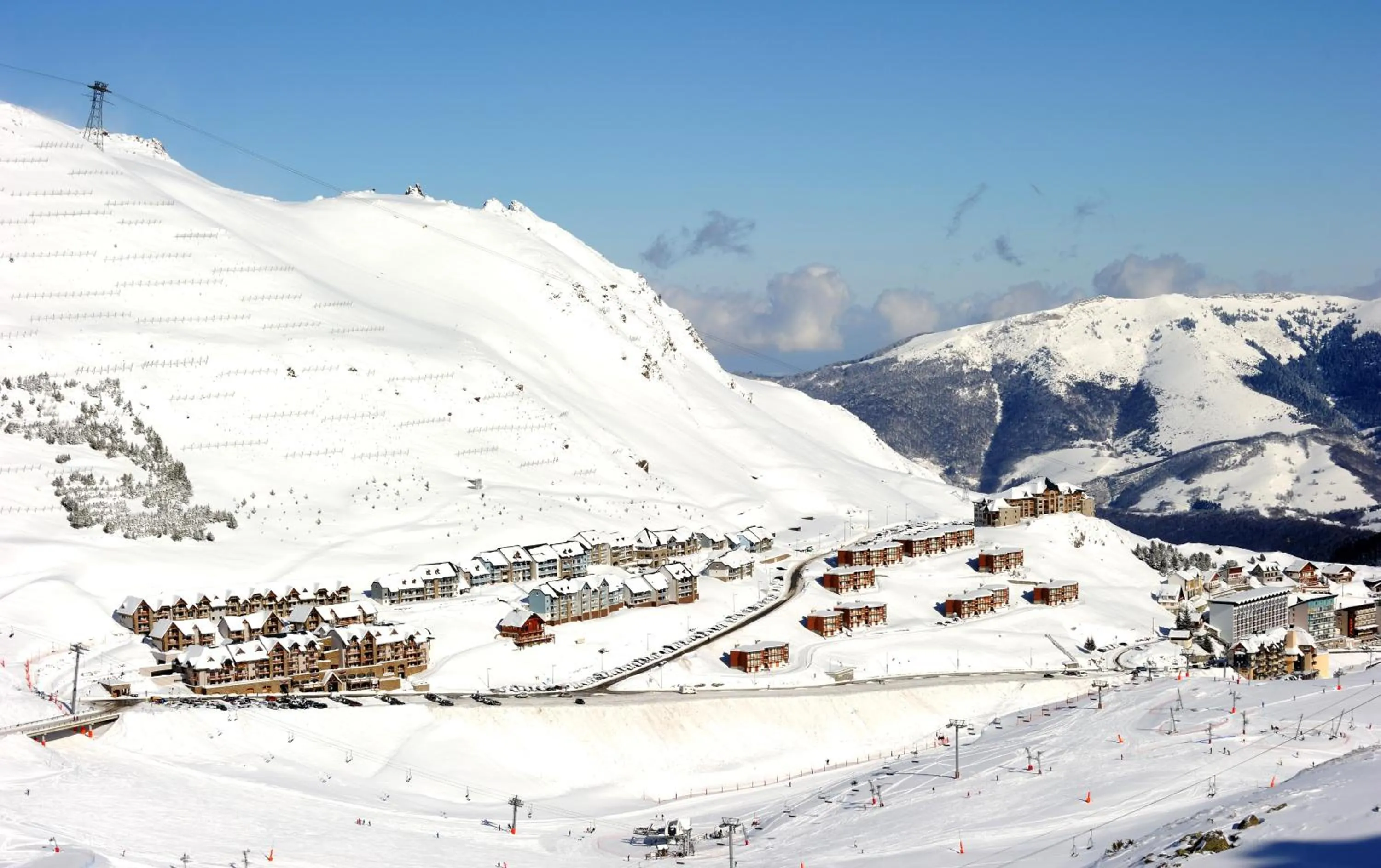 Bird's eye view in Résidence Mer & Golf Tourmalet