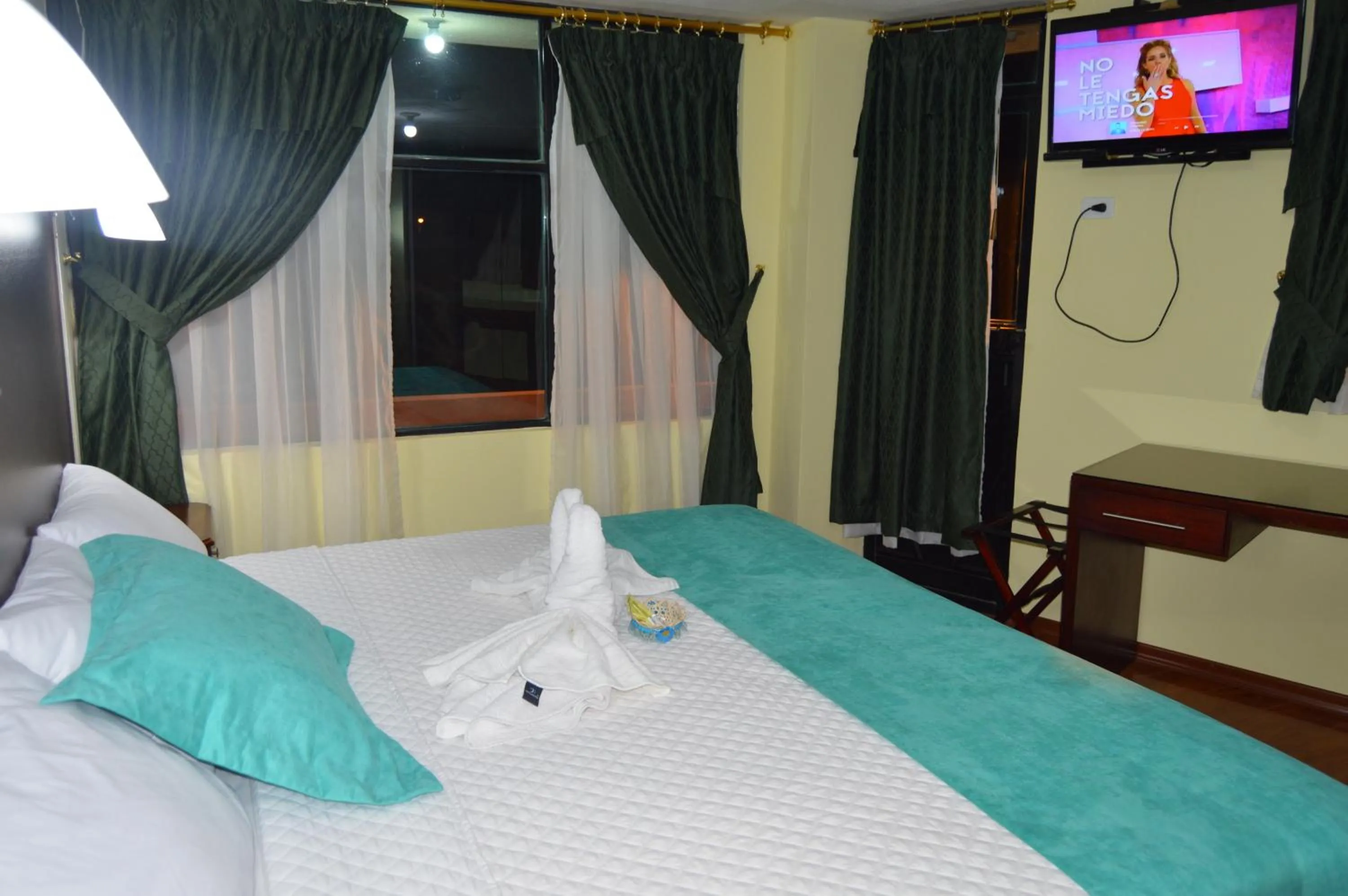Bed in Balcones del Río Hotel