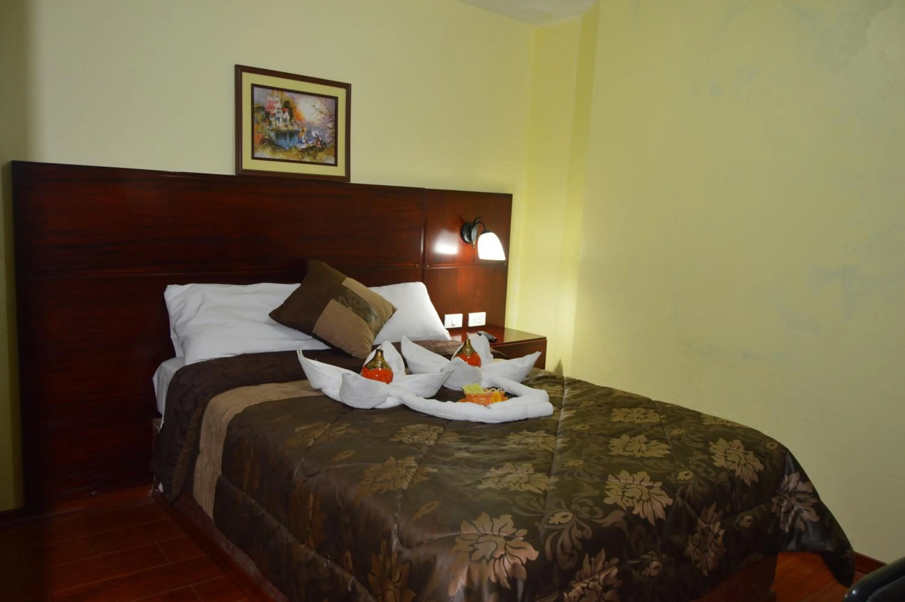 Decorative detail, Bed in Balcones del Río Hotel