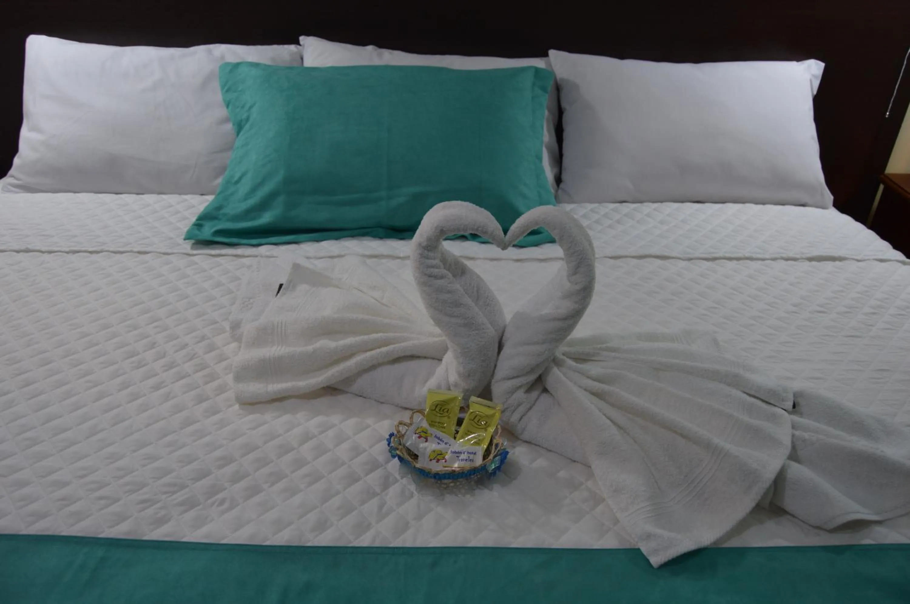 Decorative detail, Bed in Balcones del Río Hotel