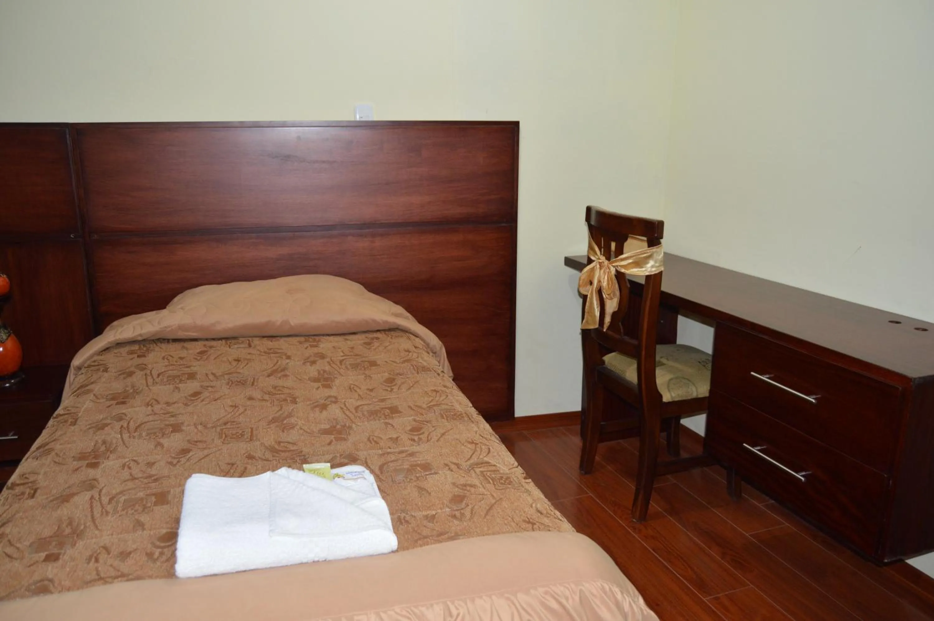 Bed in Balcones del Río Hotel
