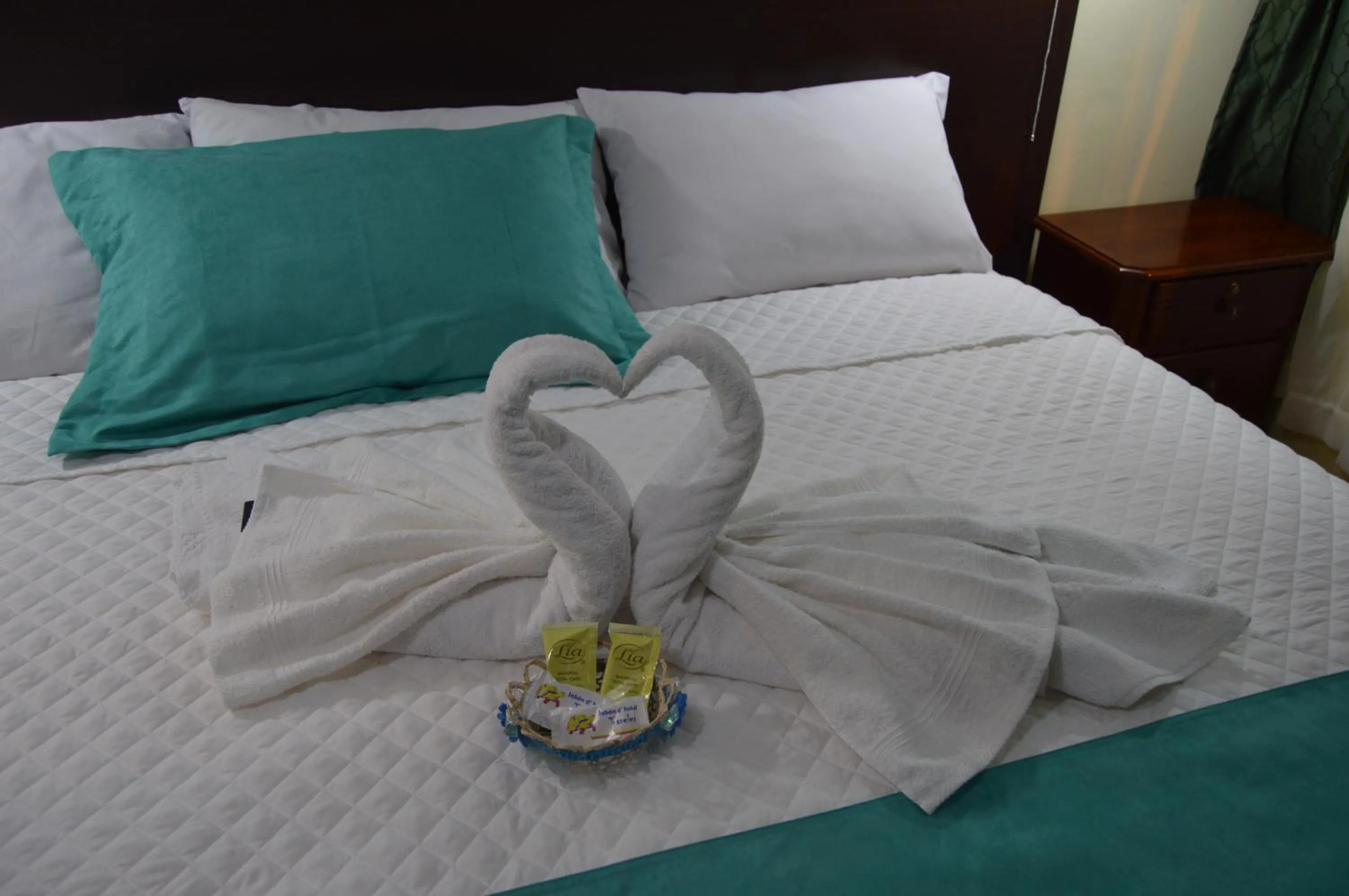 Decorative detail, Bed in Balcones del Río Hotel