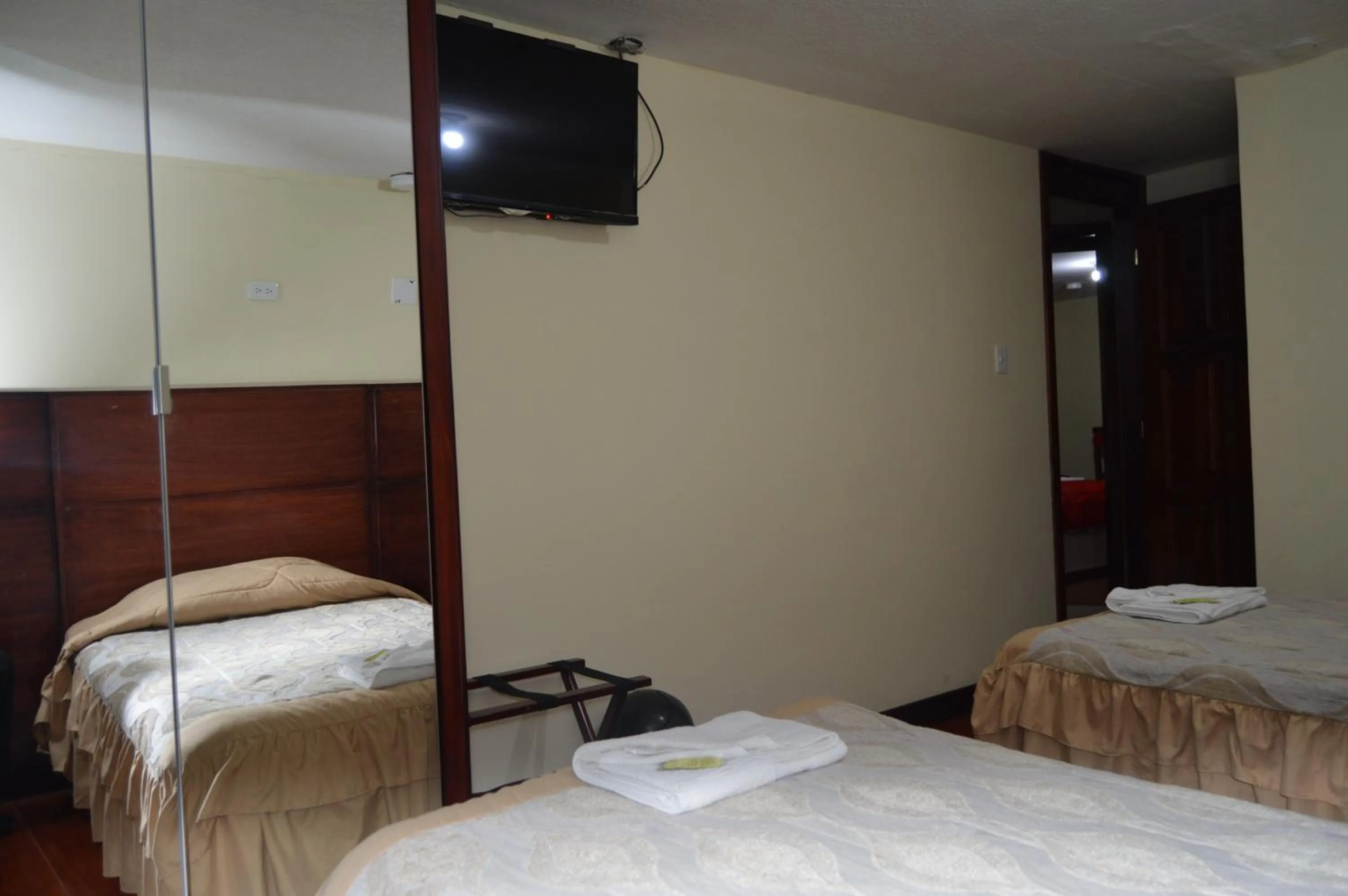 Bed in Balcones del Río Hotel