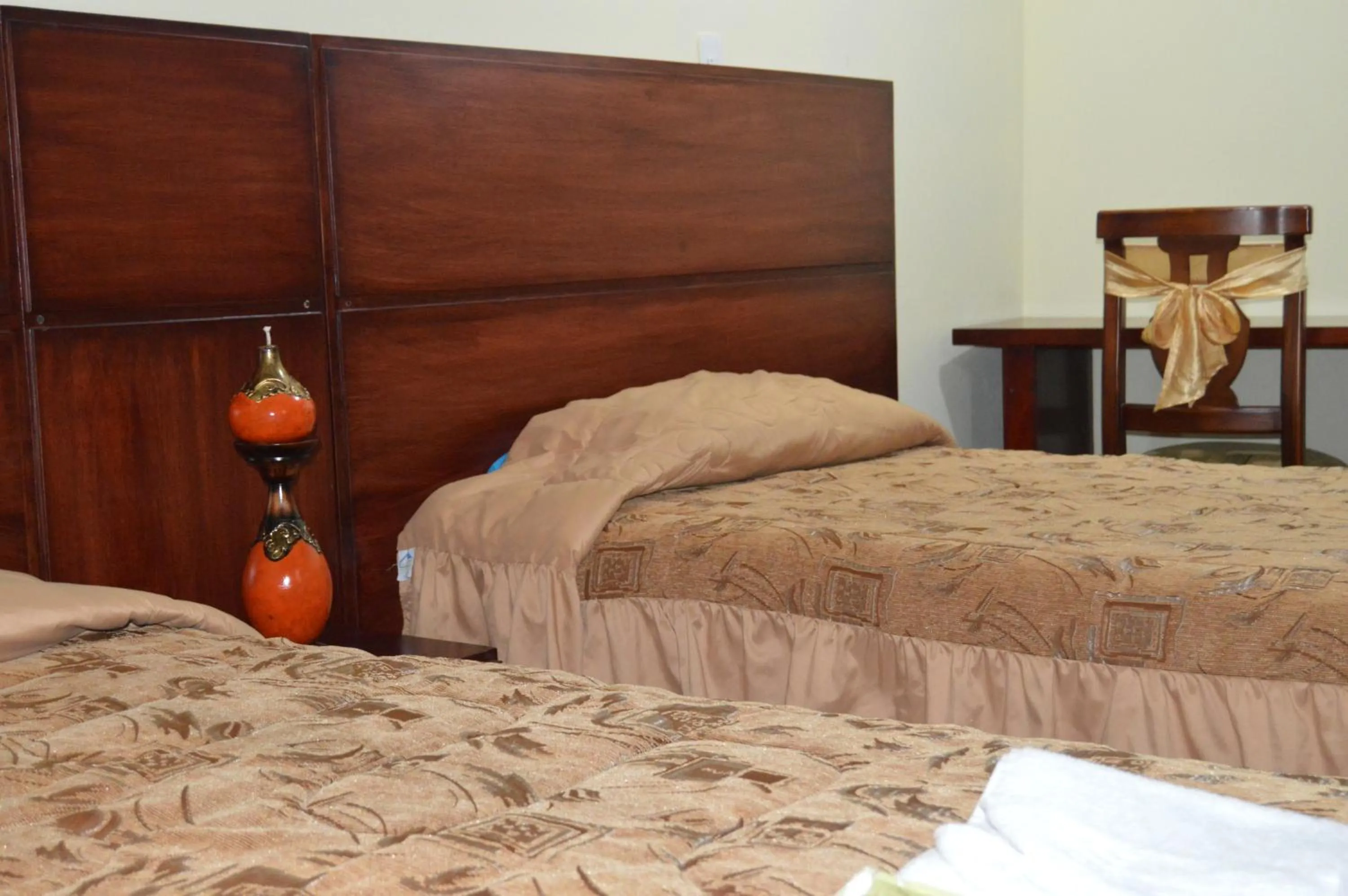 Decorative detail, Bed in Balcones del Río Hotel