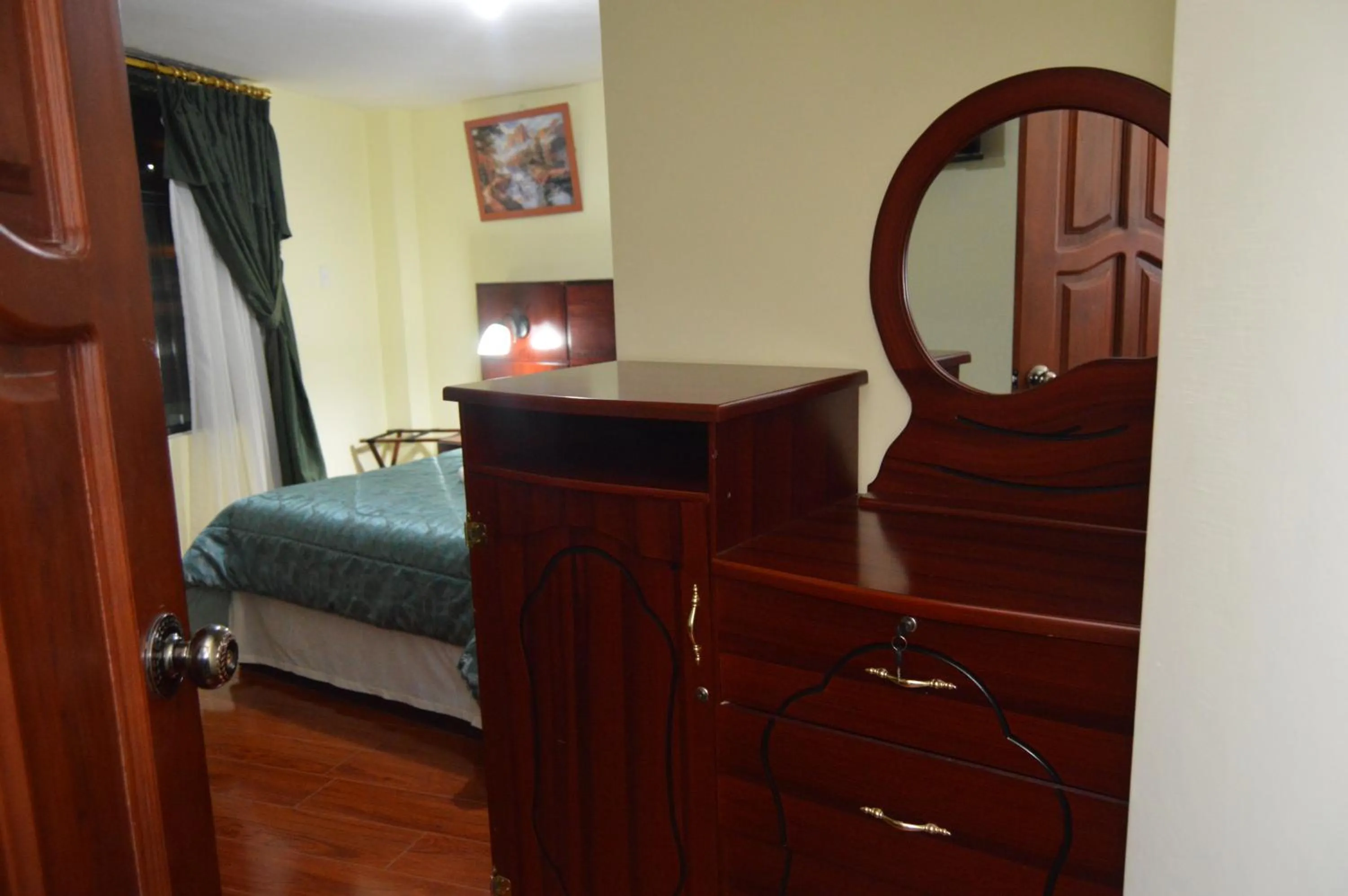 Bed in Balcones del Río Hotel