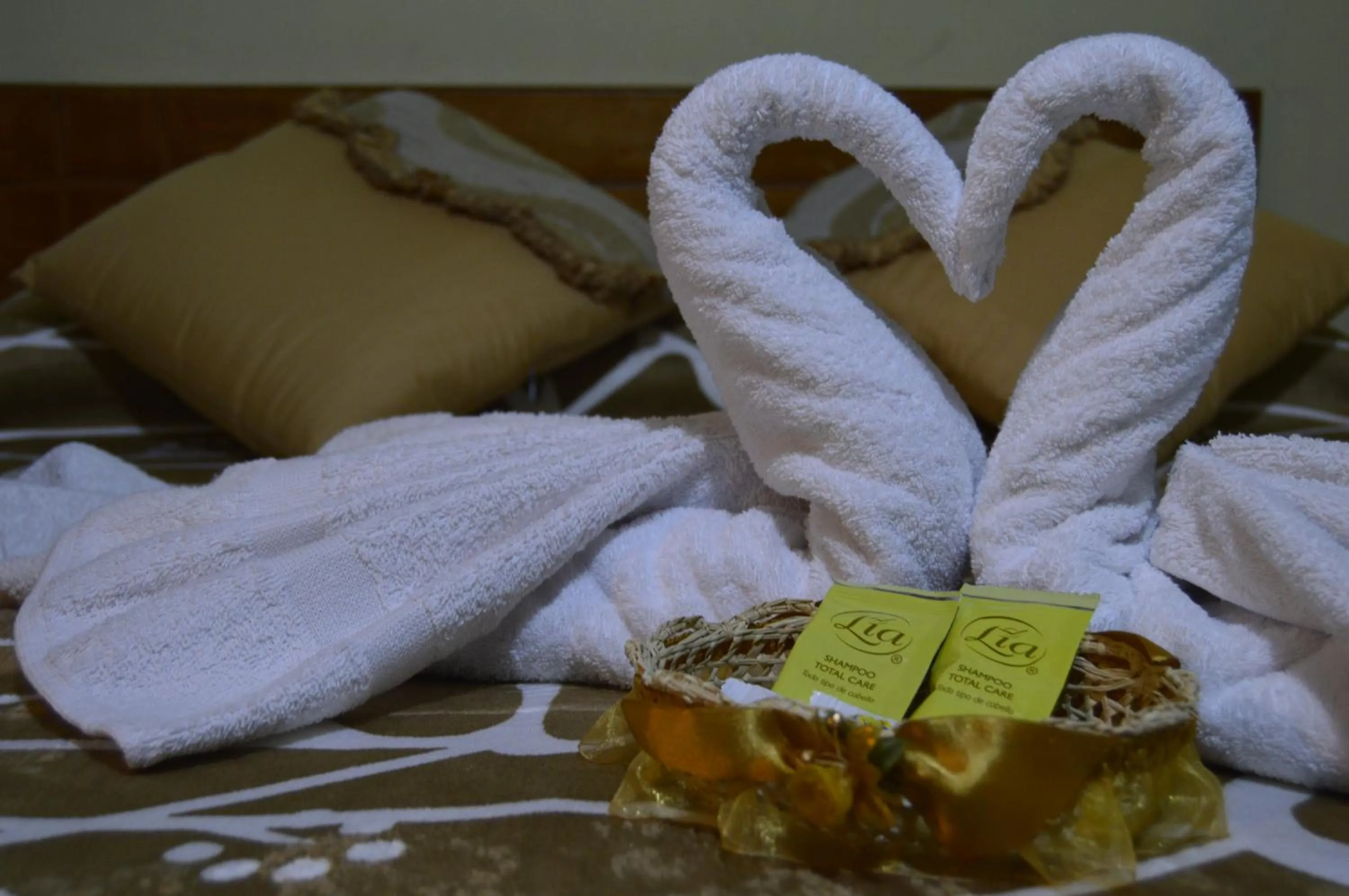 Decorative detail, Bed in Balcones del Río Hotel