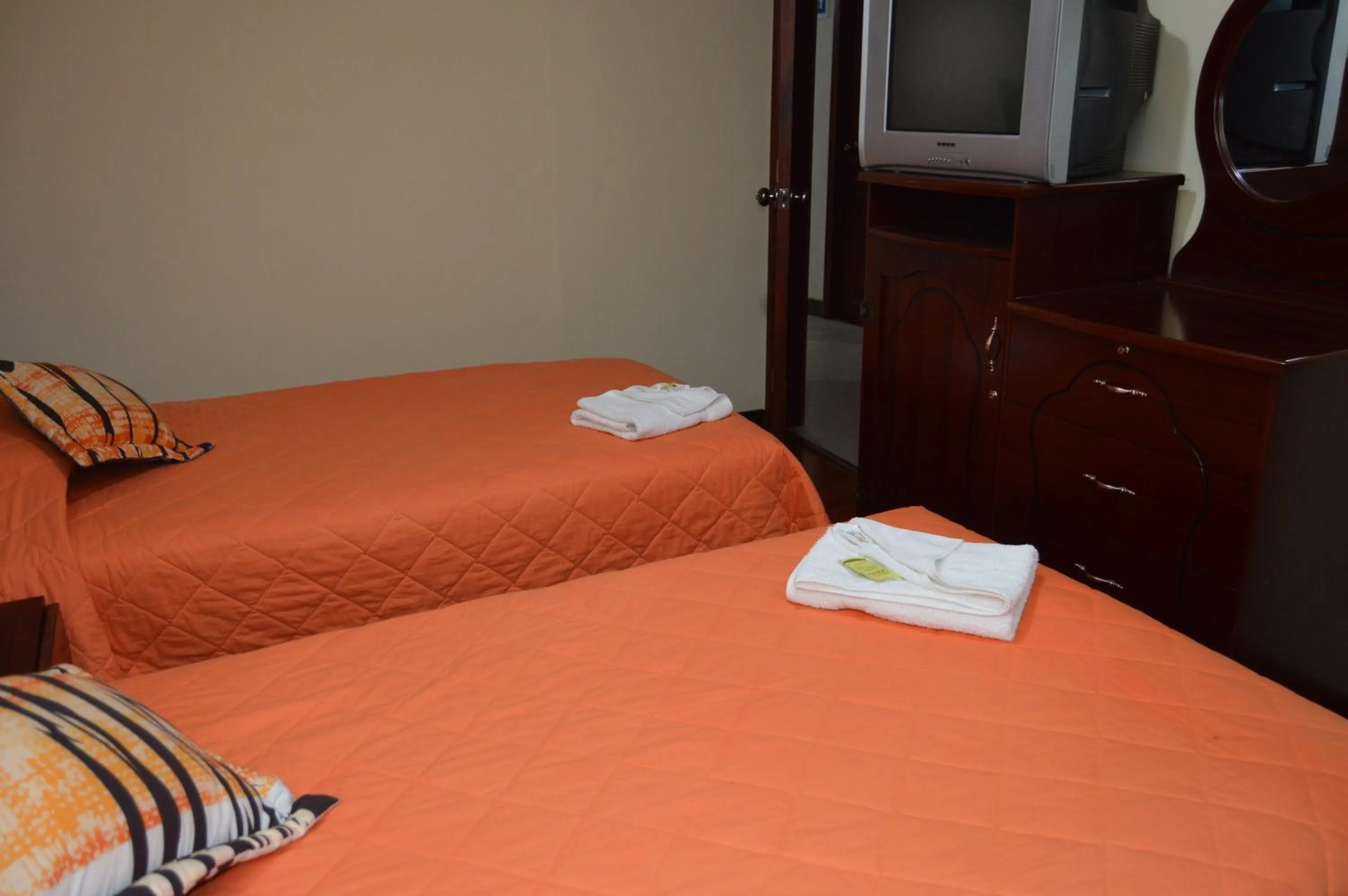 Bed in Balcones del Río Hotel