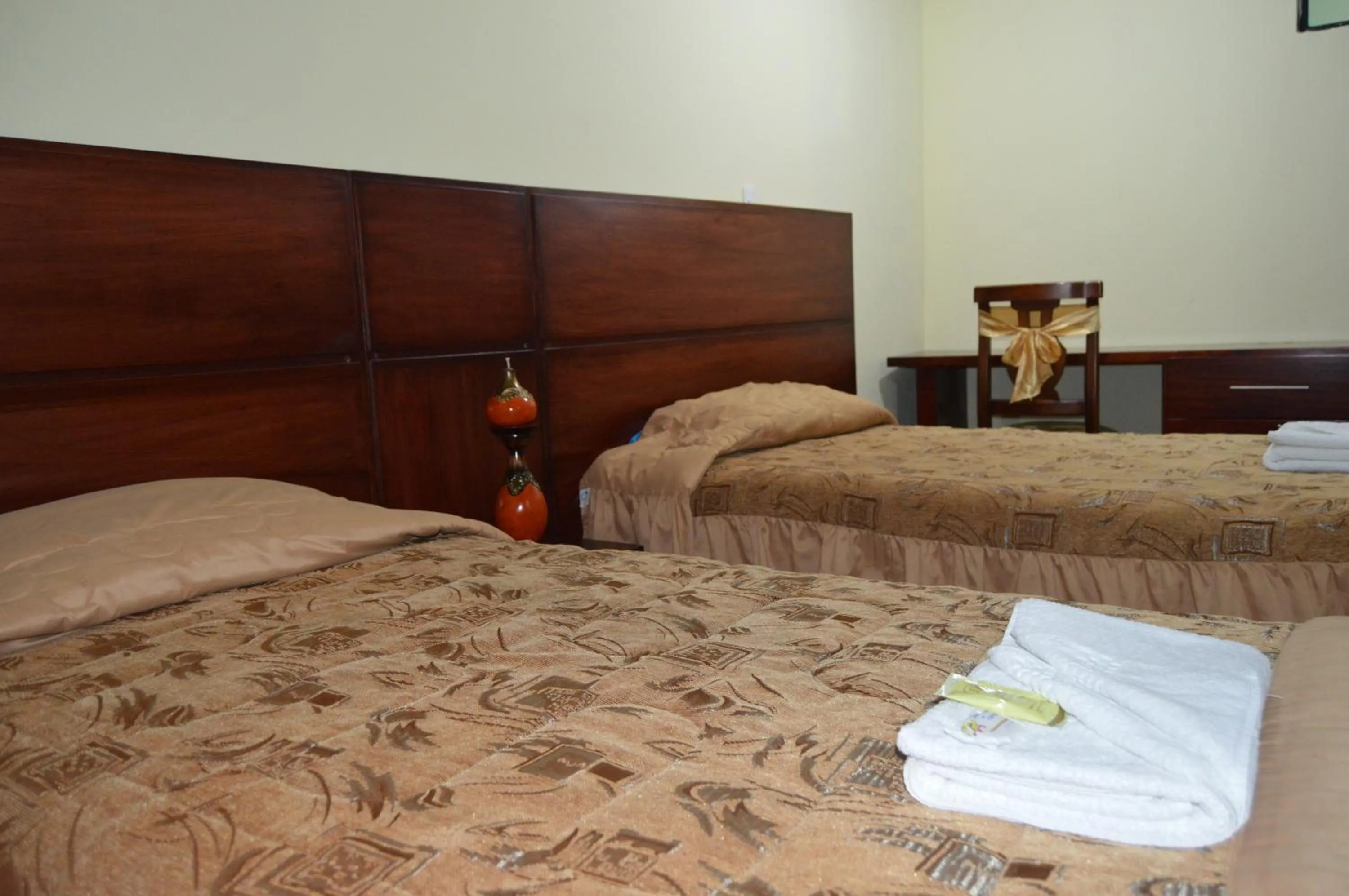 Decorative detail, Bed in Balcones del Río Hotel