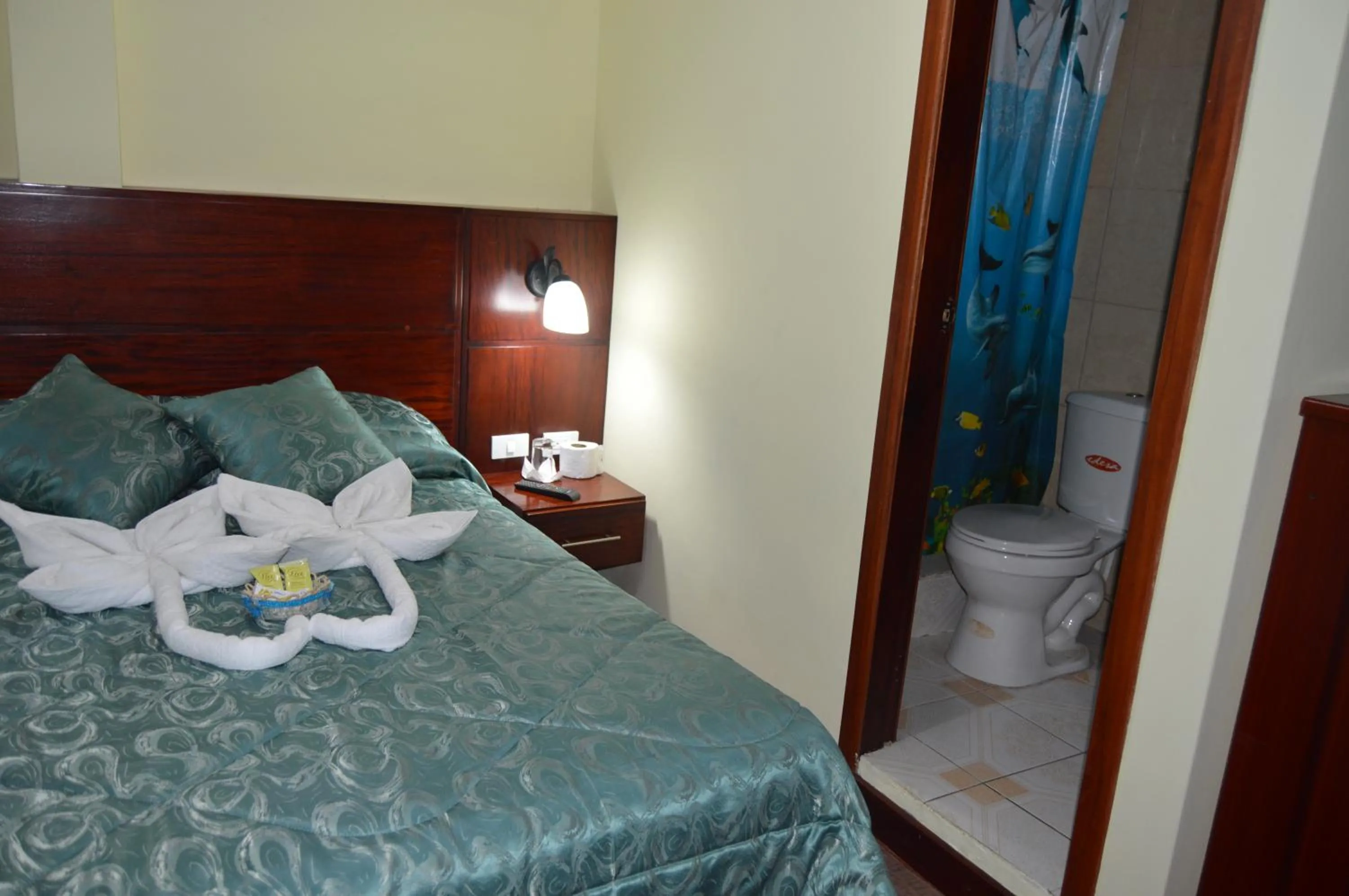 Bed in Balcones del Río Hotel
