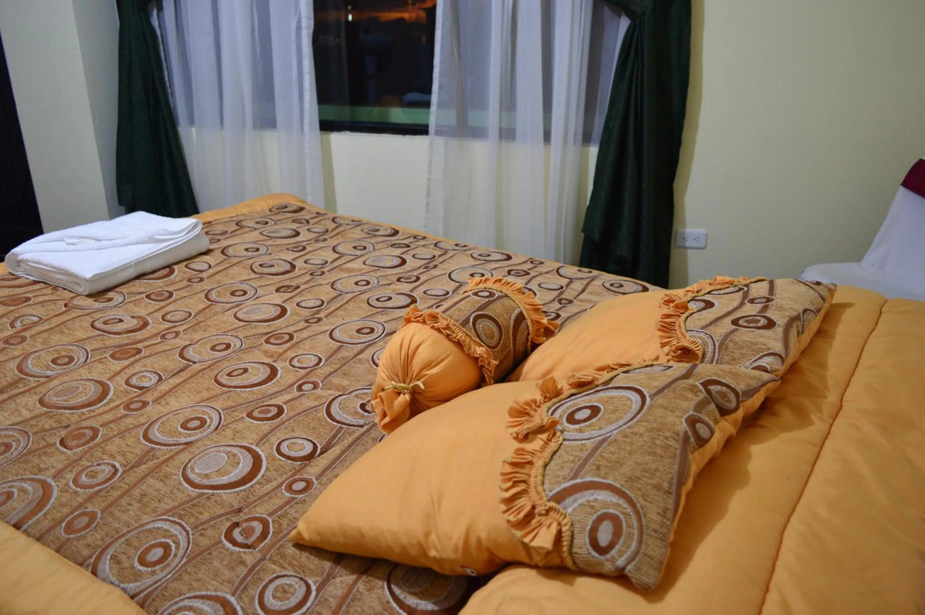 Decorative detail, Bed in Balcones del Río Hotel