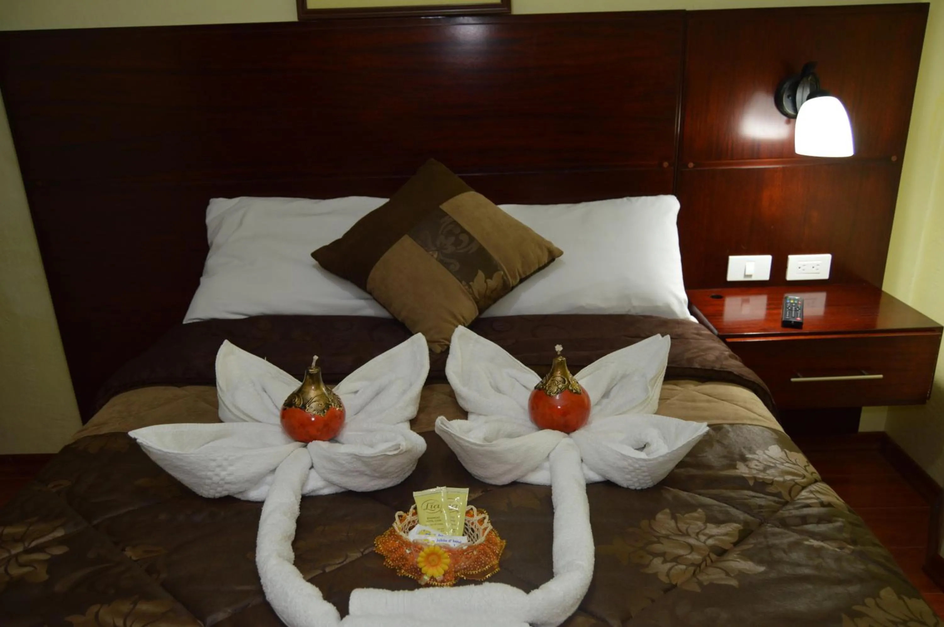 Decorative detail, Bed in Balcones del Río Hotel