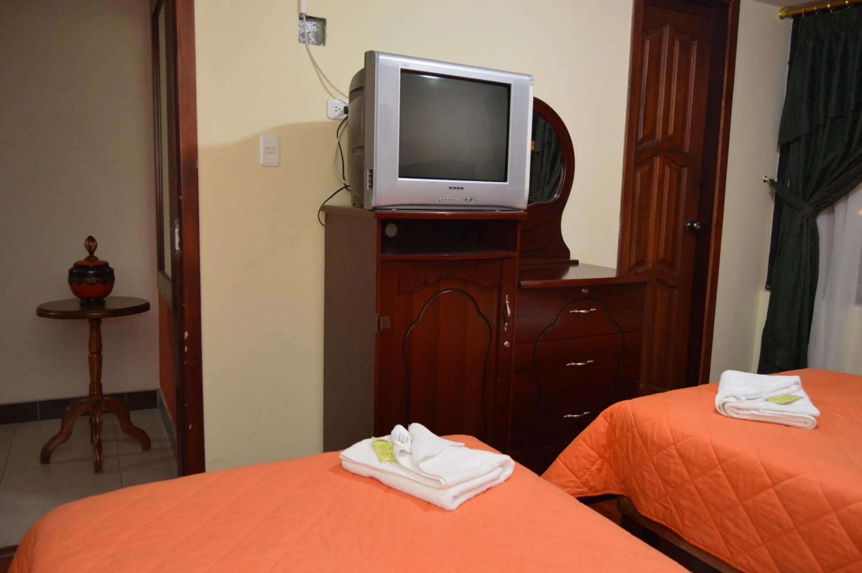 Bed in Balcones del Río Hotel