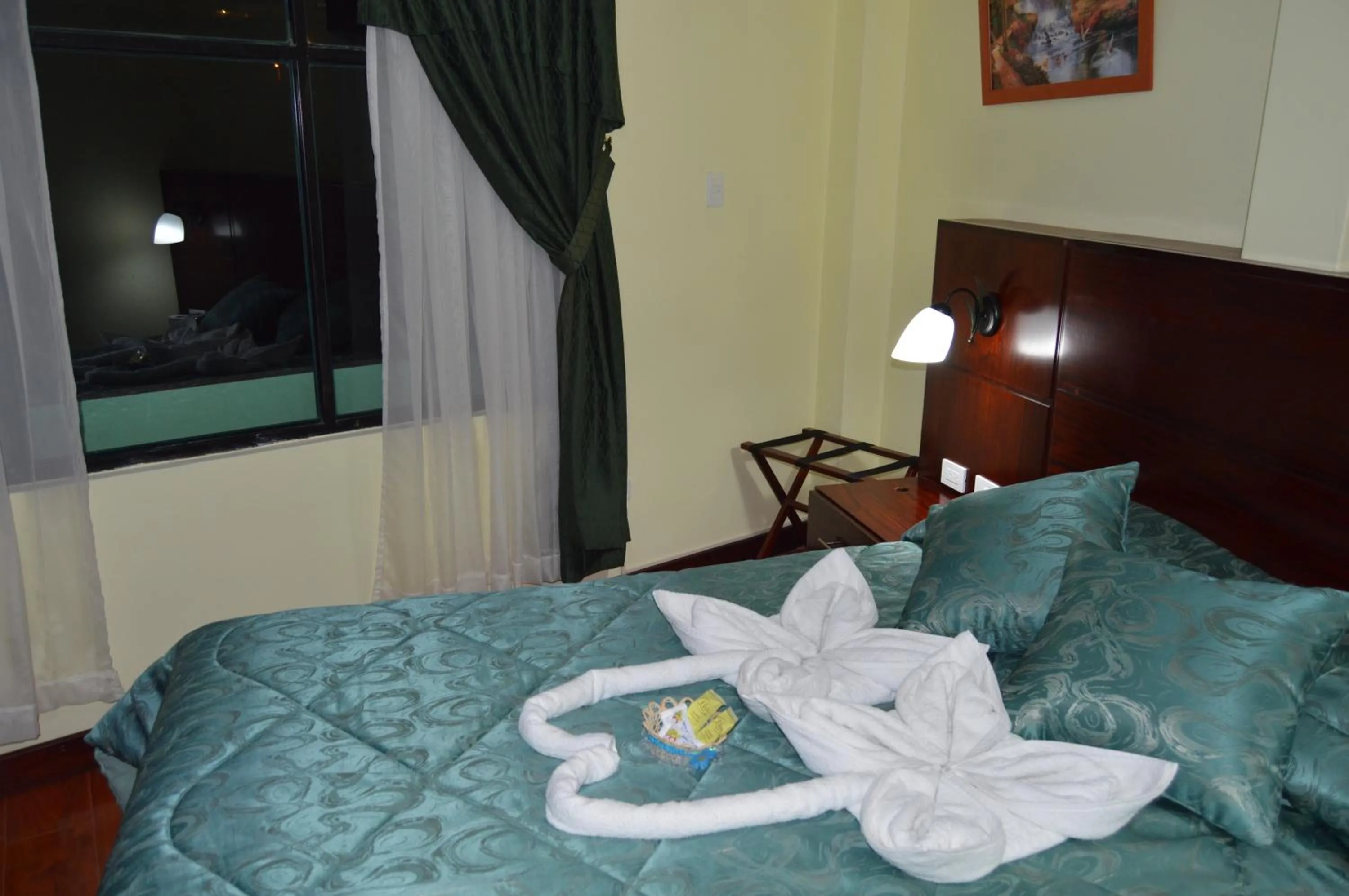 Decorative detail, Bed in Balcones del Río Hotel