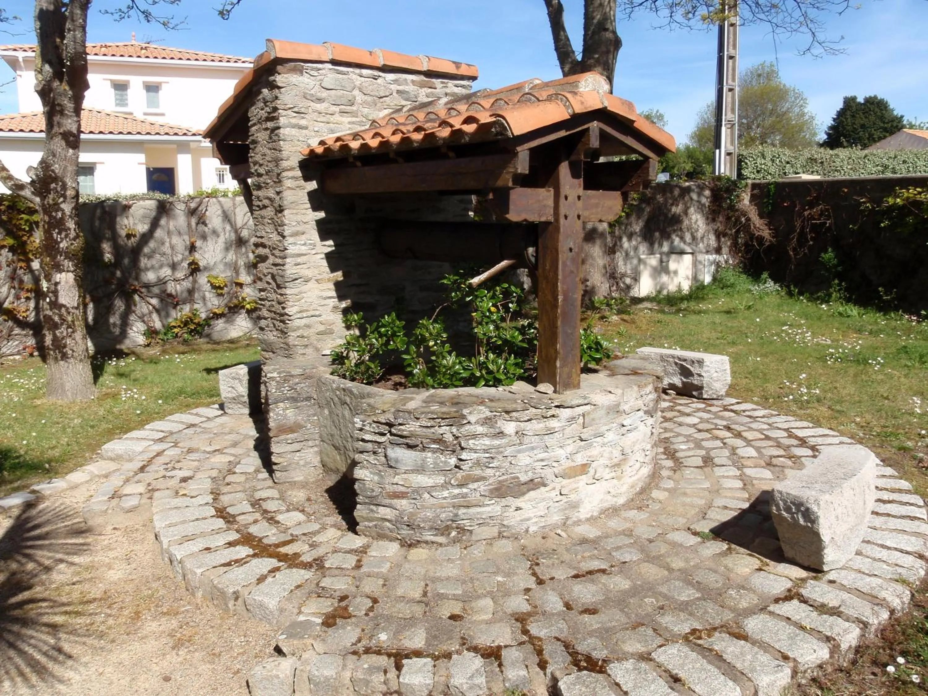 Garden view in La Belgerie