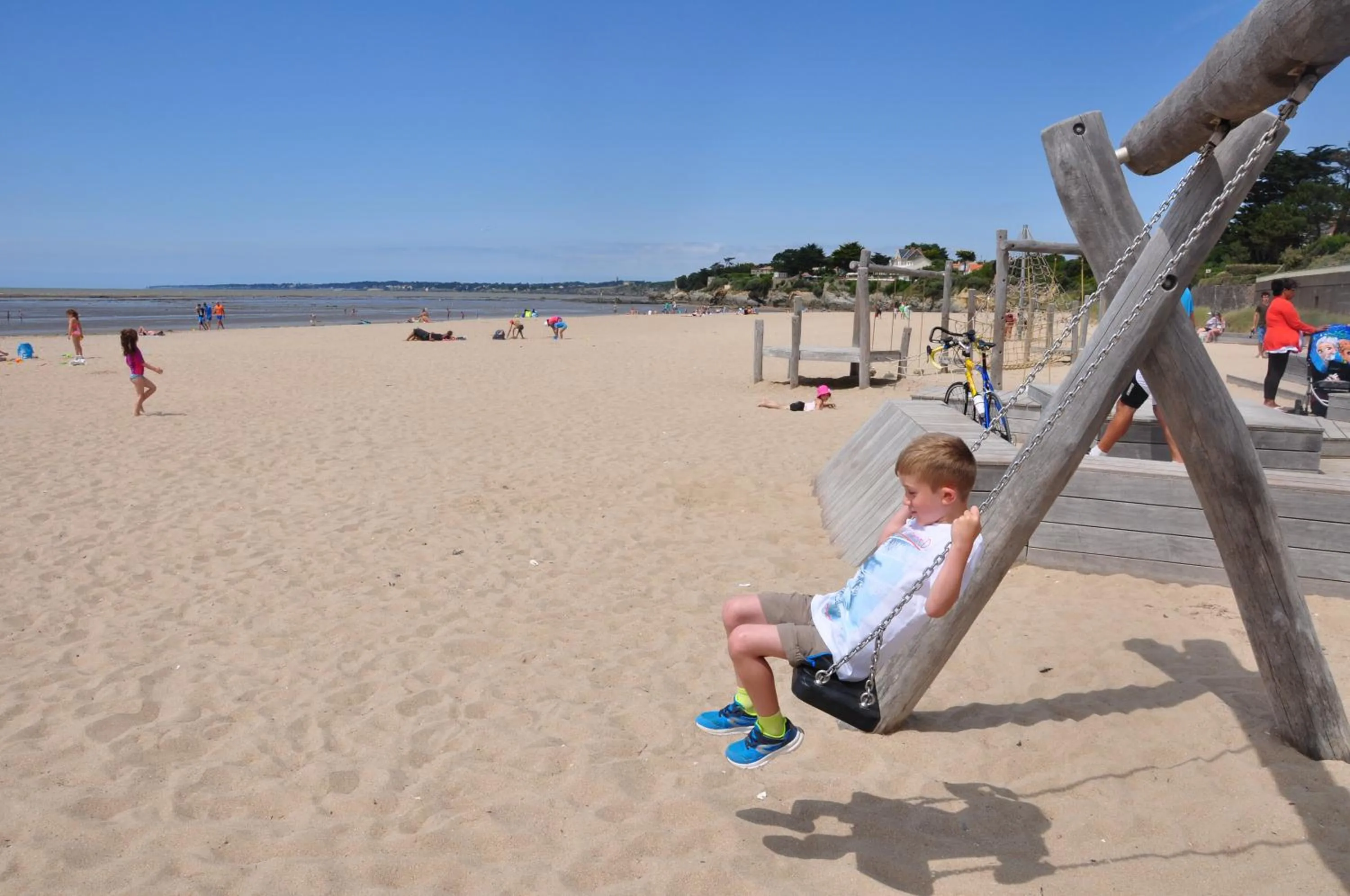 Children play ground in La Belgerie