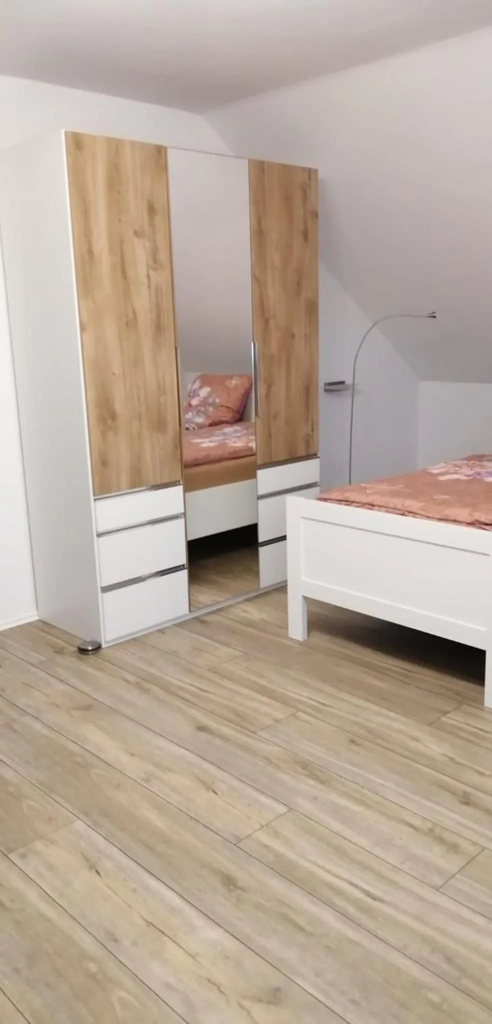 Bedroom, Bed in Ferienwohnung Kreuder