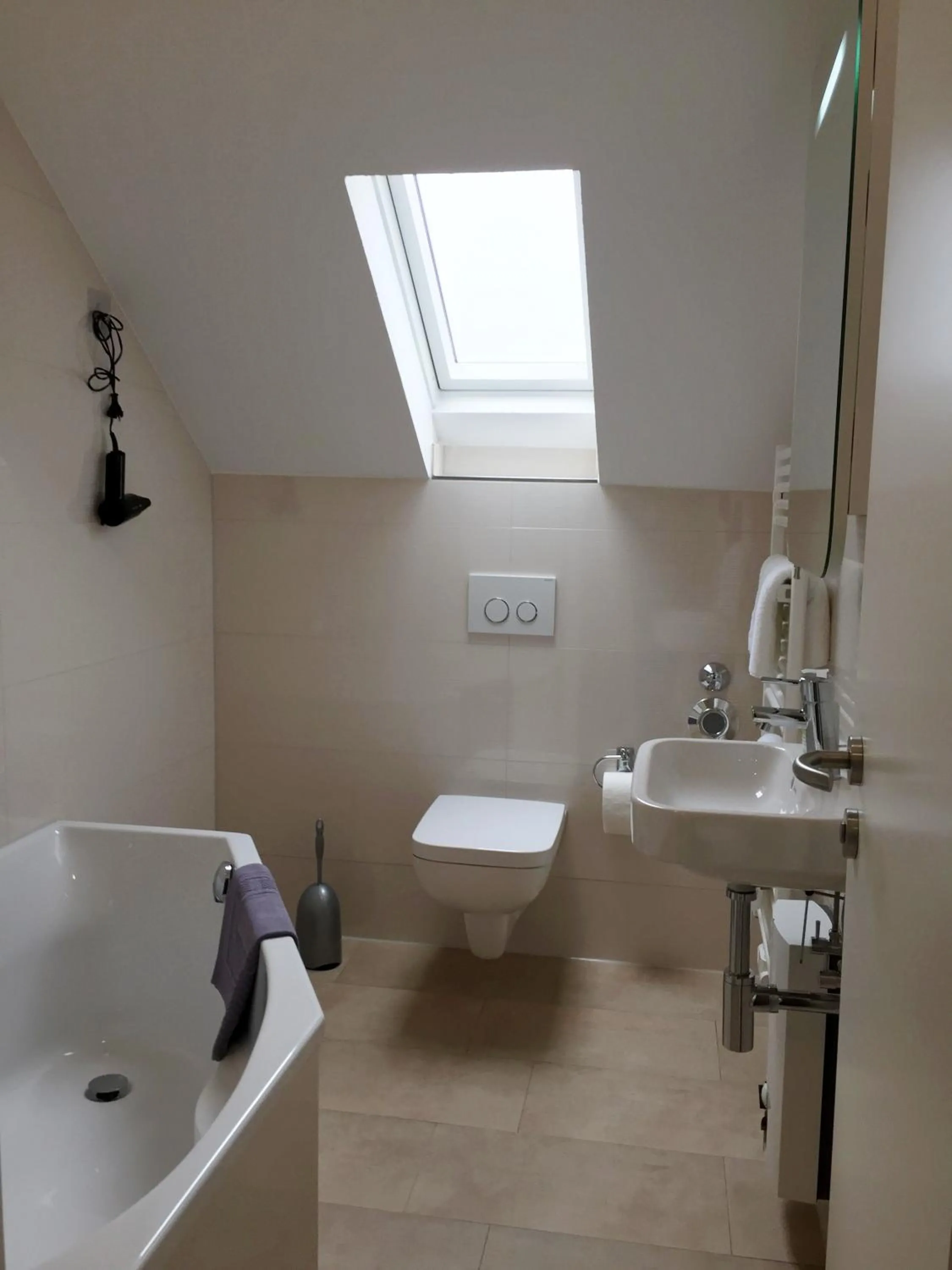 Bathroom in Ferienwohnung Kreuder