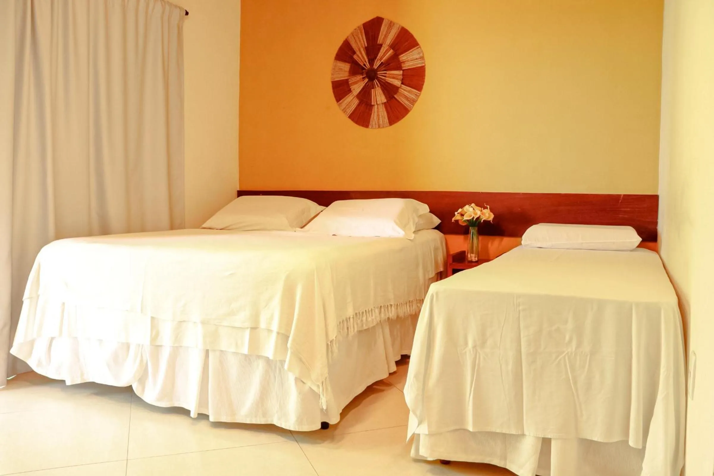 Bed in Pousada Pénareia